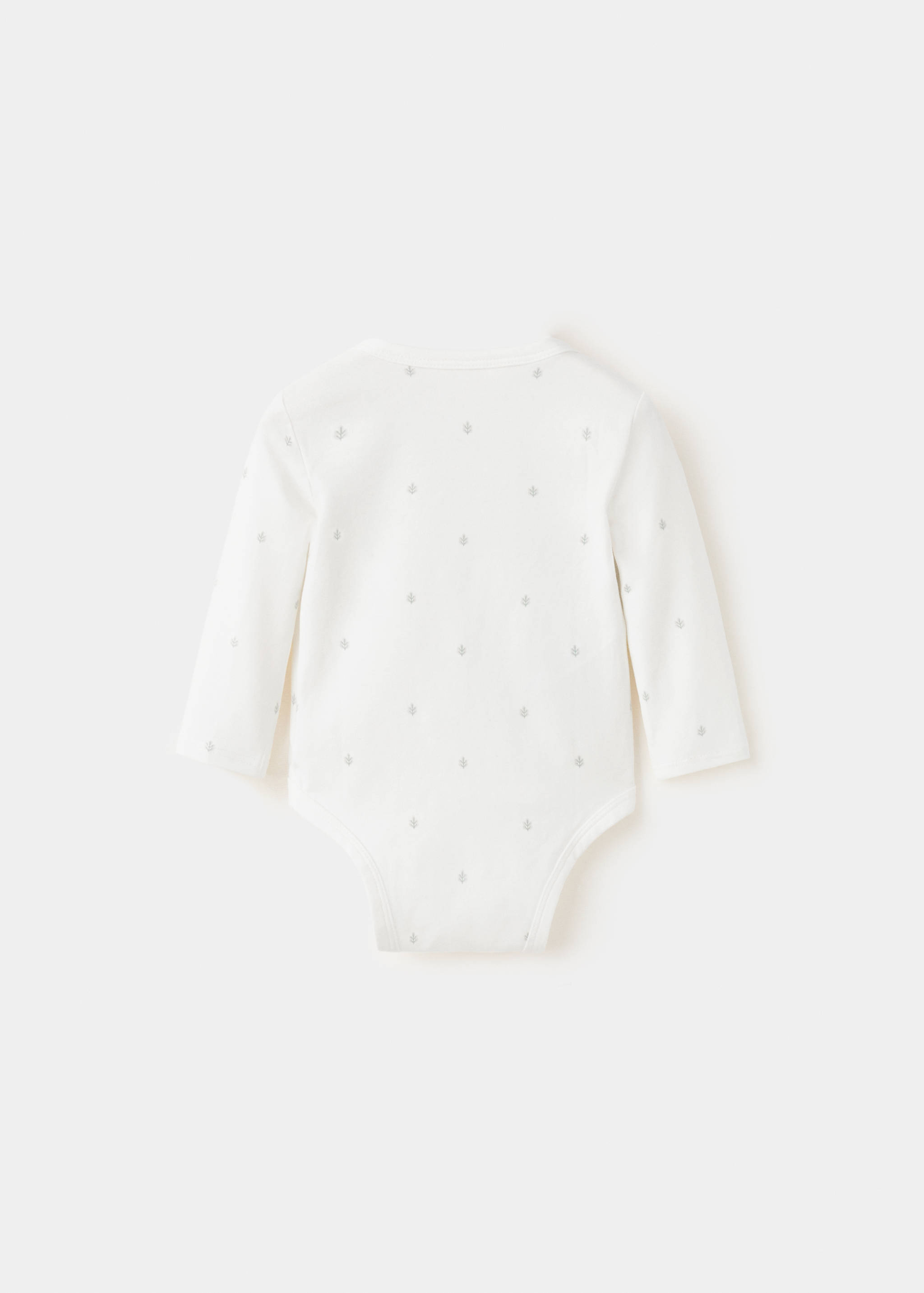 Body algodón estampado - Reverso del artículo