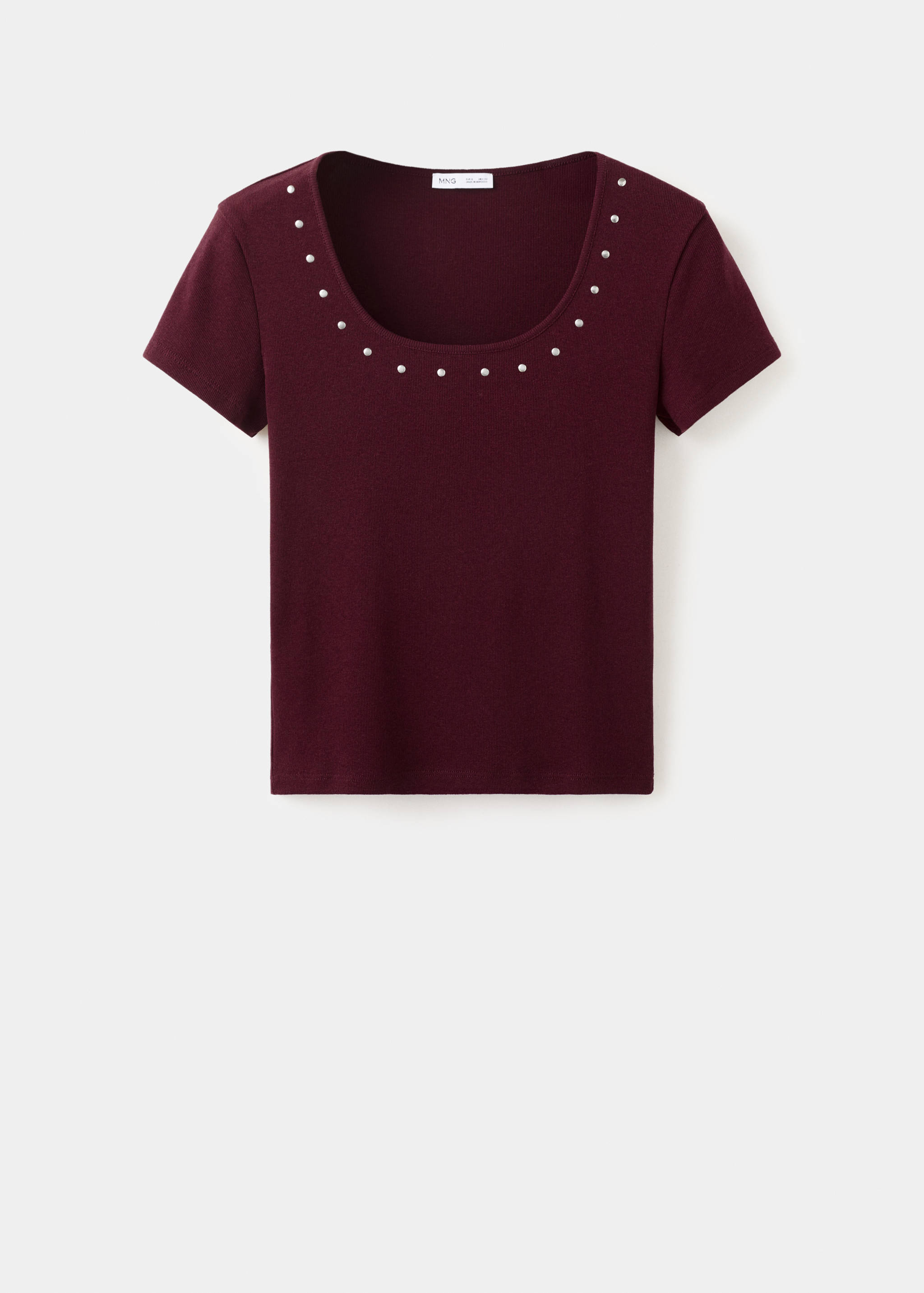 Short studded t-shirt - Article without model