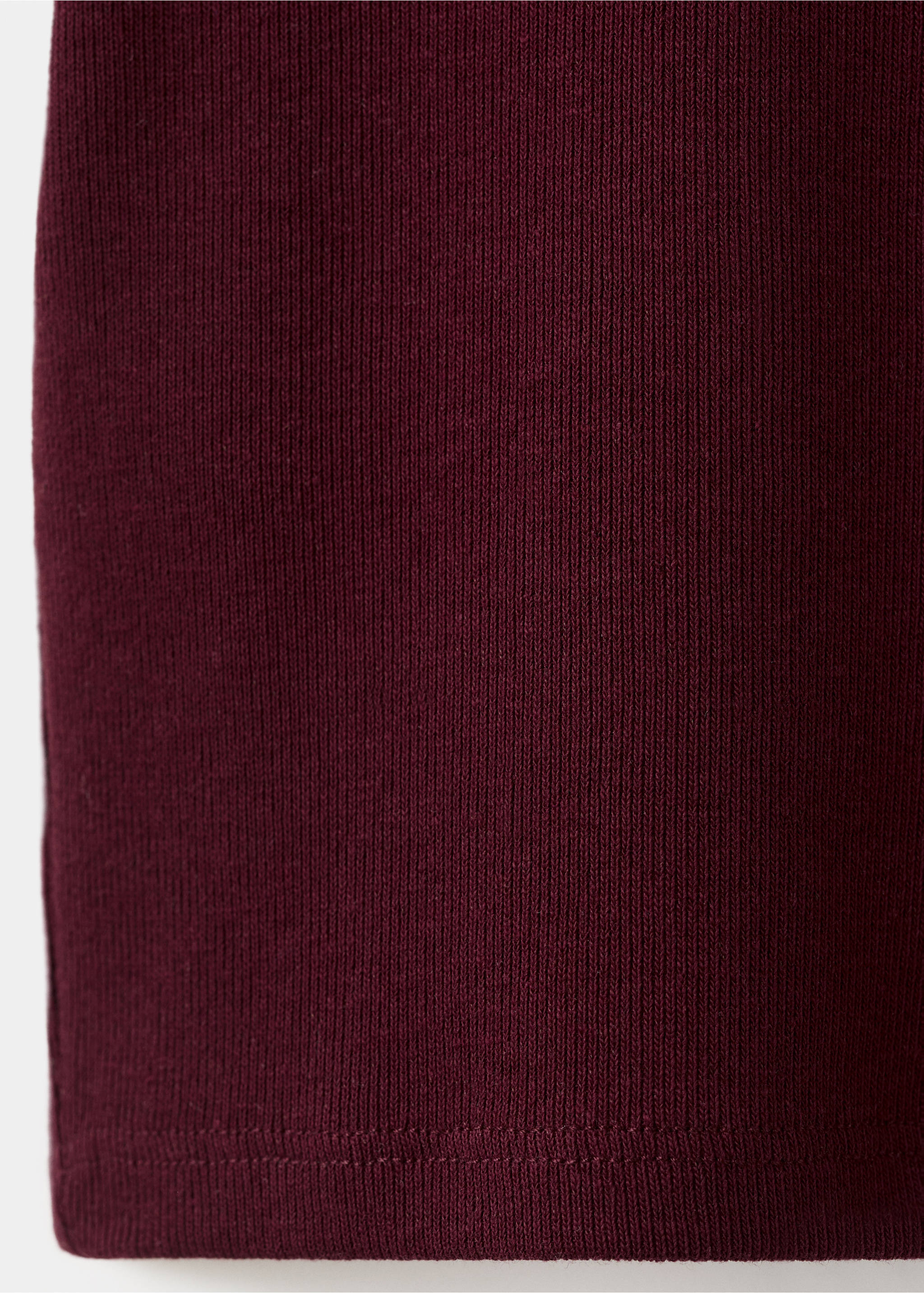 Укороченный топ с заклепками - Деталь изделия 0, Бургундия. Ref: 27002007-00.