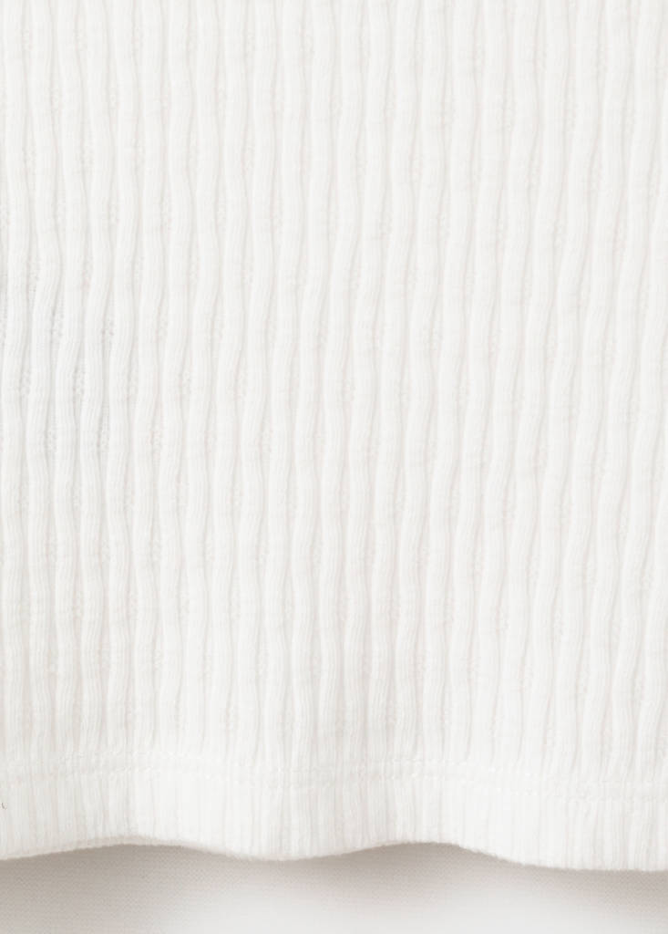 Knitted short-sleeve t-shirt — Off White