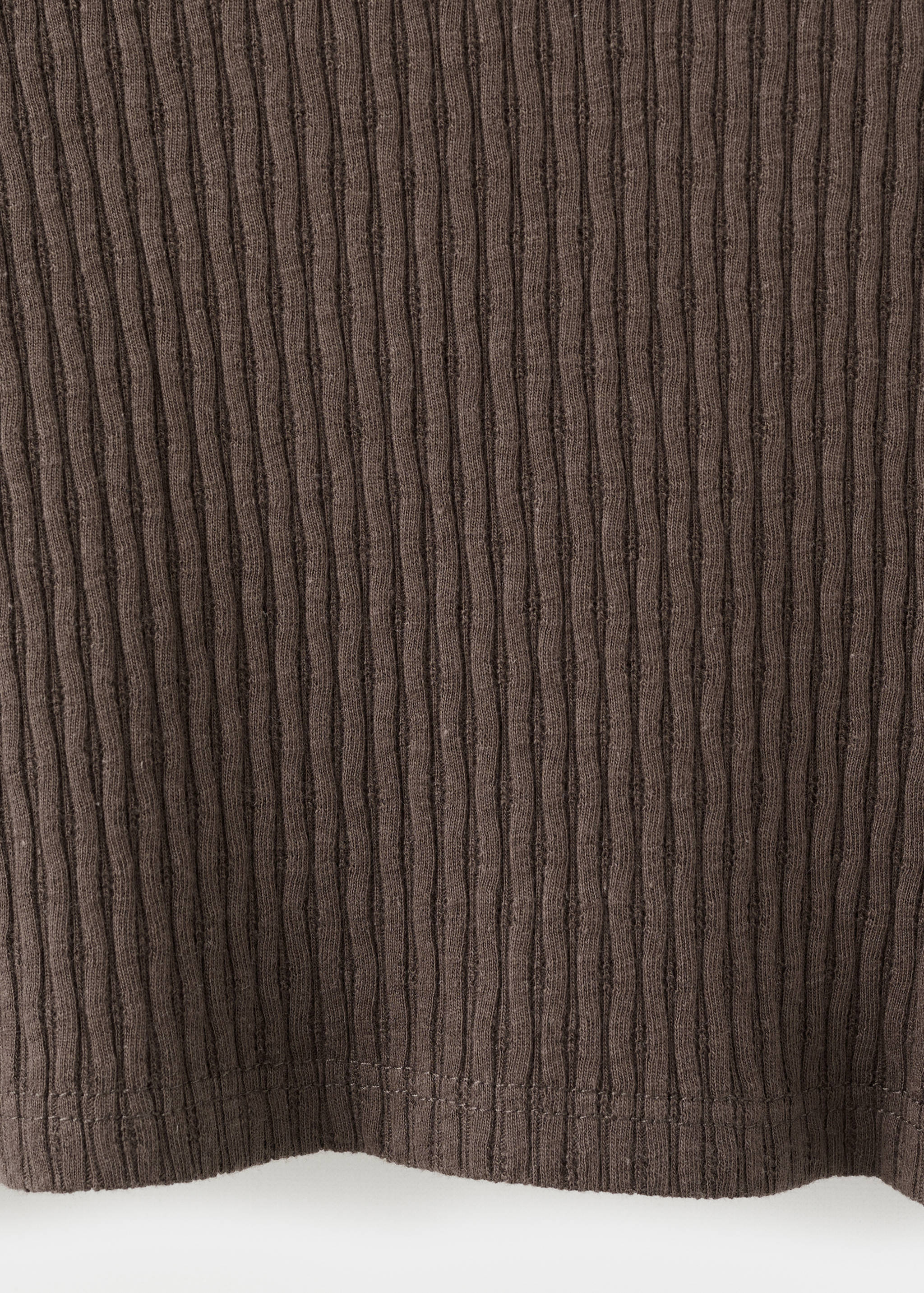 Футболка из трикотажа в рубчик - Деталь изделия 0