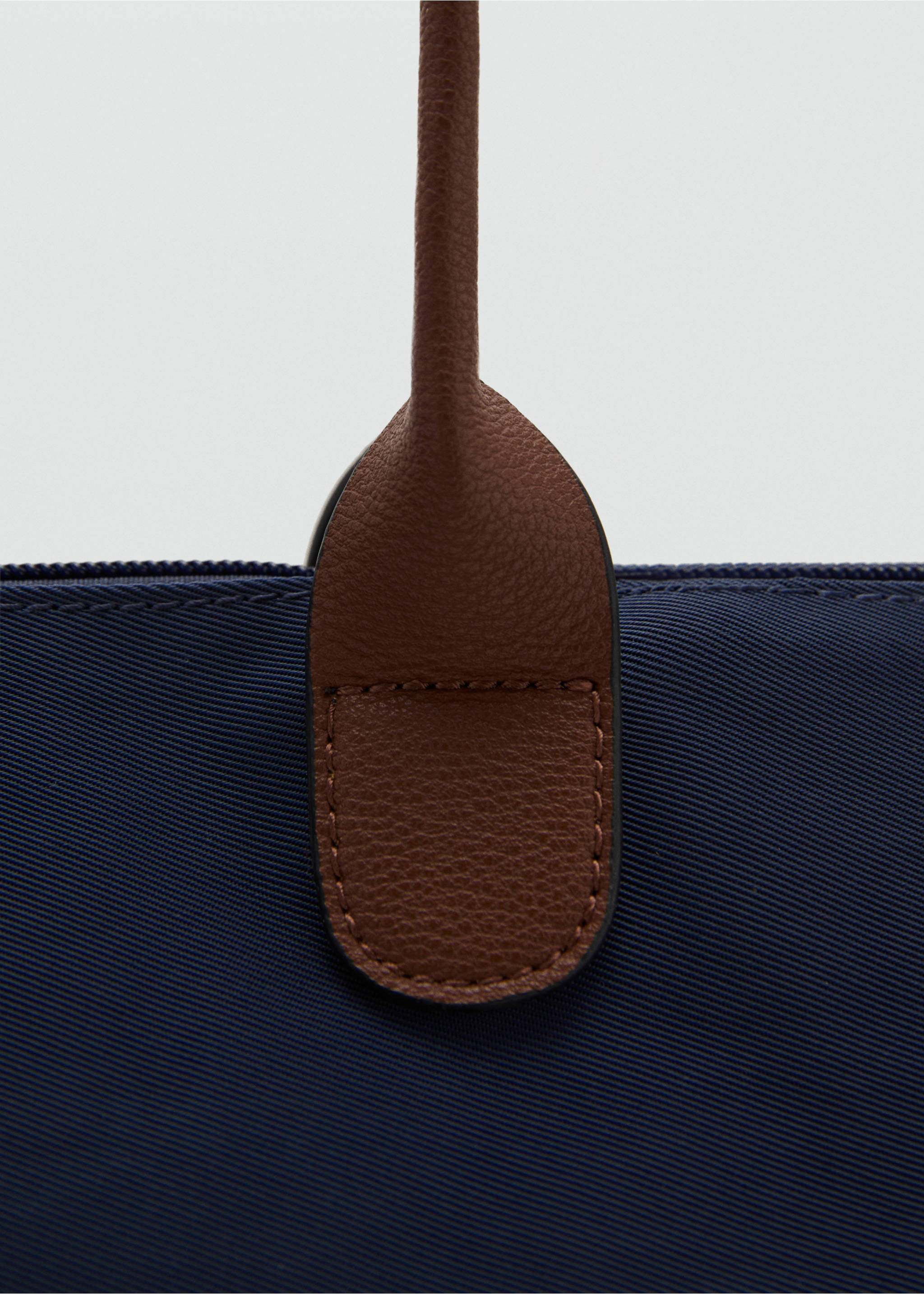 Shopper bag - Details of the article 2, Blue. Ref: 27002554-00.