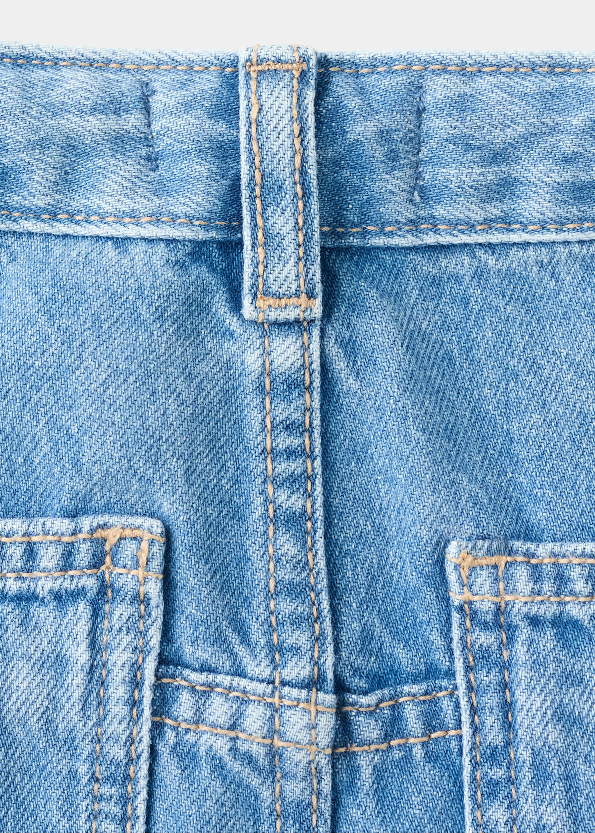 Jean ballon - Détail de l'article 8, Bleu moyen. Ref: 27002899-00.