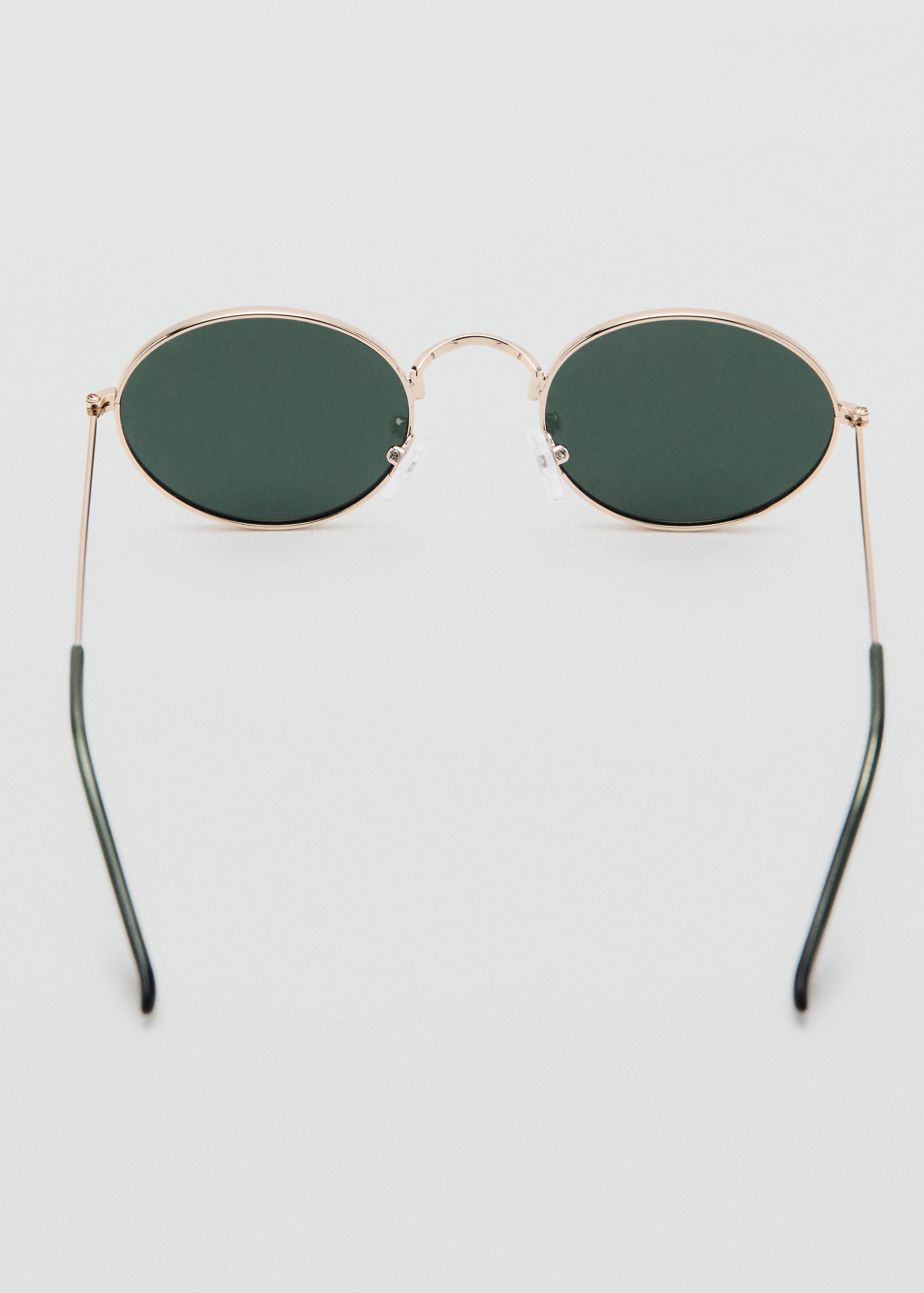 Round metal-frame sunglasses - Details of the article 1