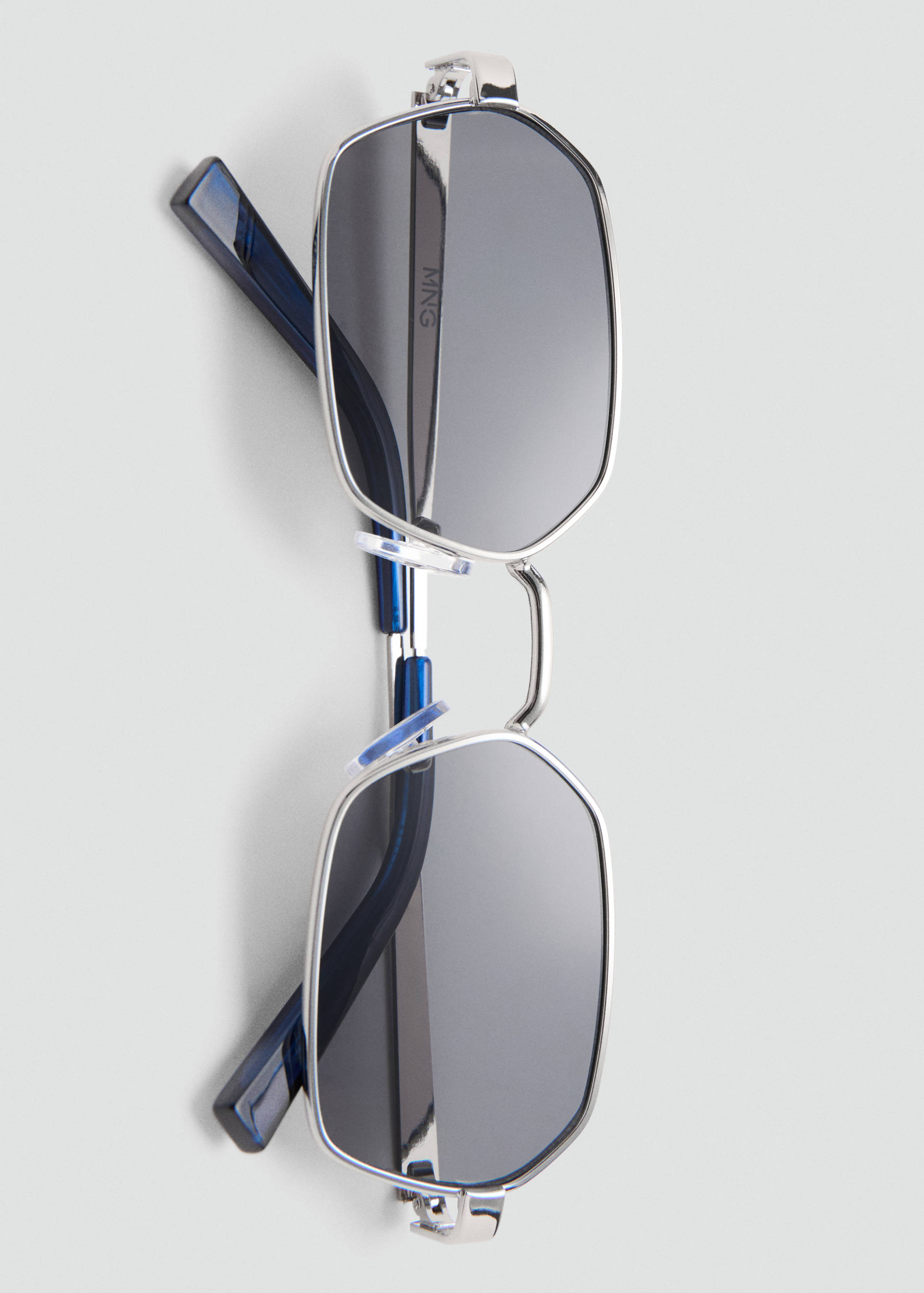 Square metallic frame sunglasses - Details of the article 2
