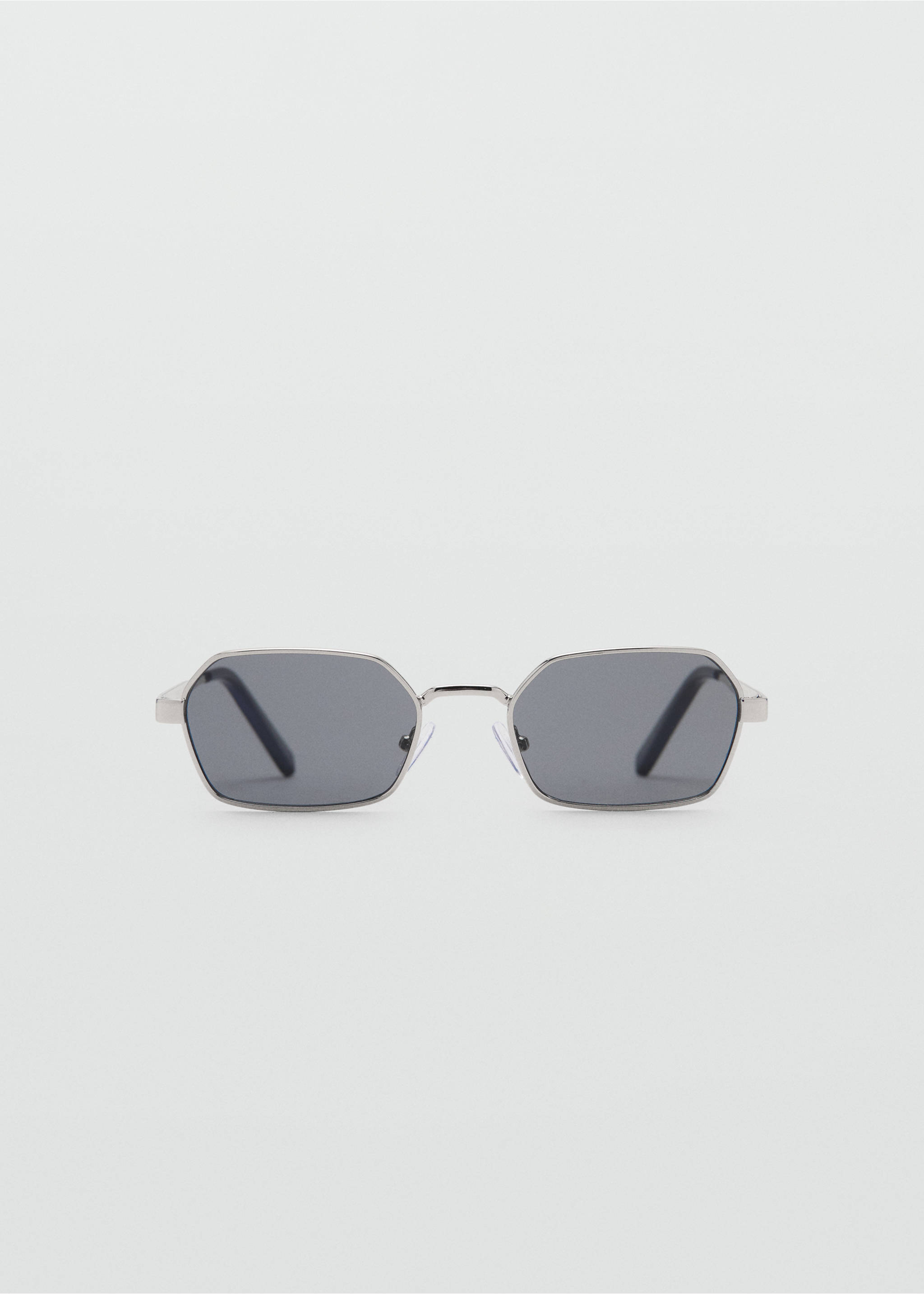 Gafas de sol montura metálica cuadradas - Artículo sin modelo, Plata. Ref: 27002901-00.