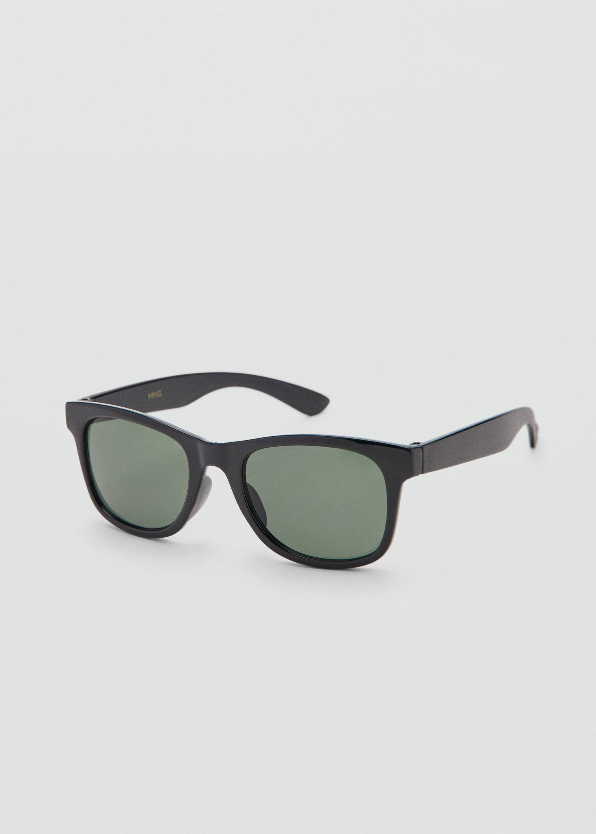 Squared frame sunglasses - Medium plane, Black. Ref: 27002902-00.