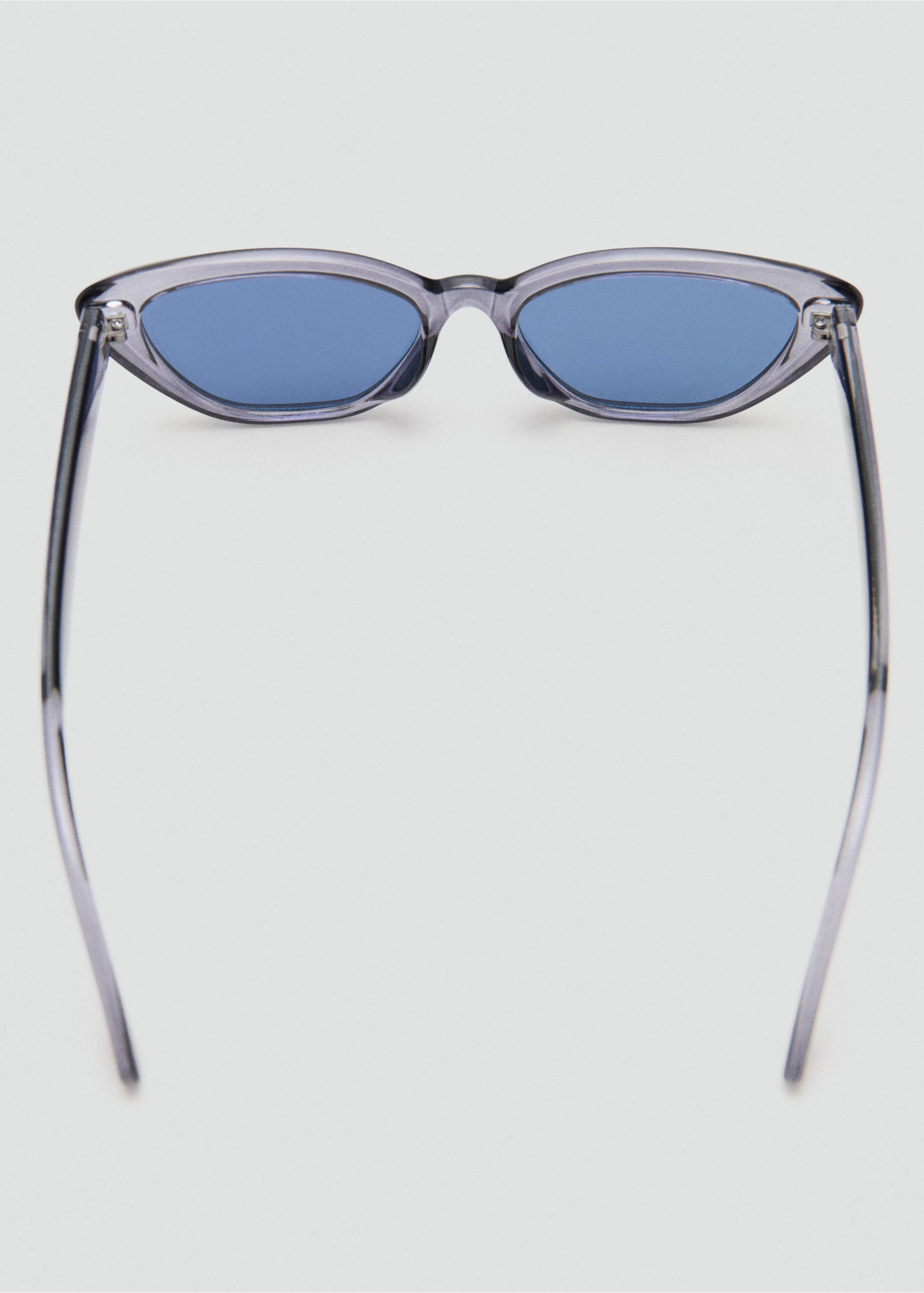 Resin frame sunglasses - Details of the article 1, Blue. Ref: 27002904-00.