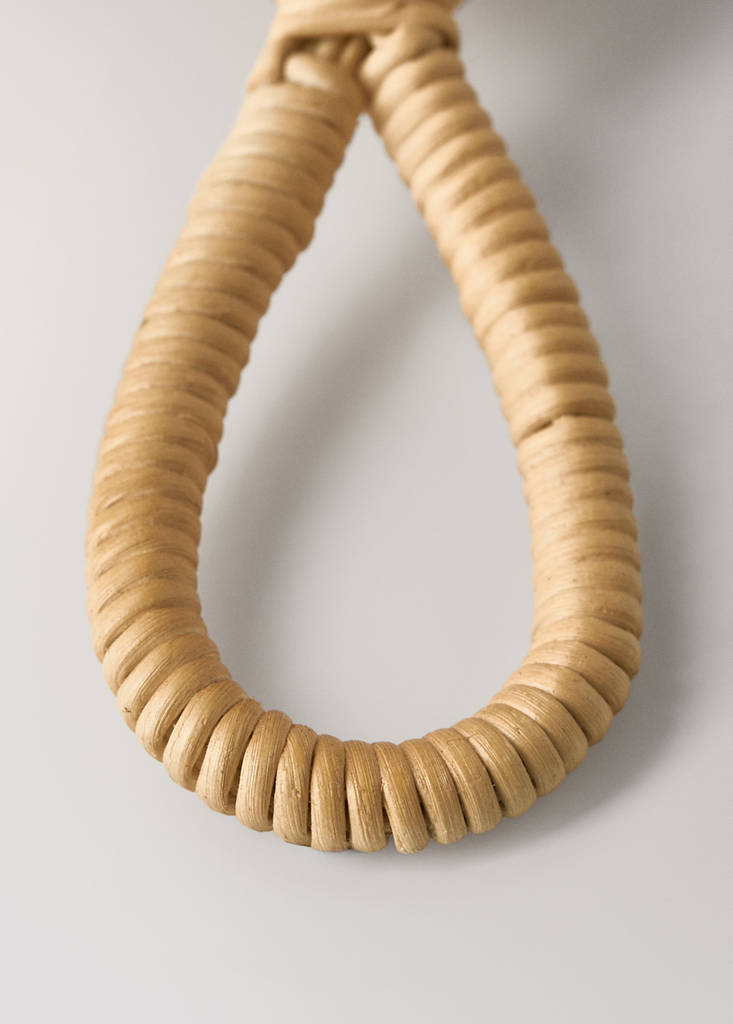 Rattan rattle — Brown