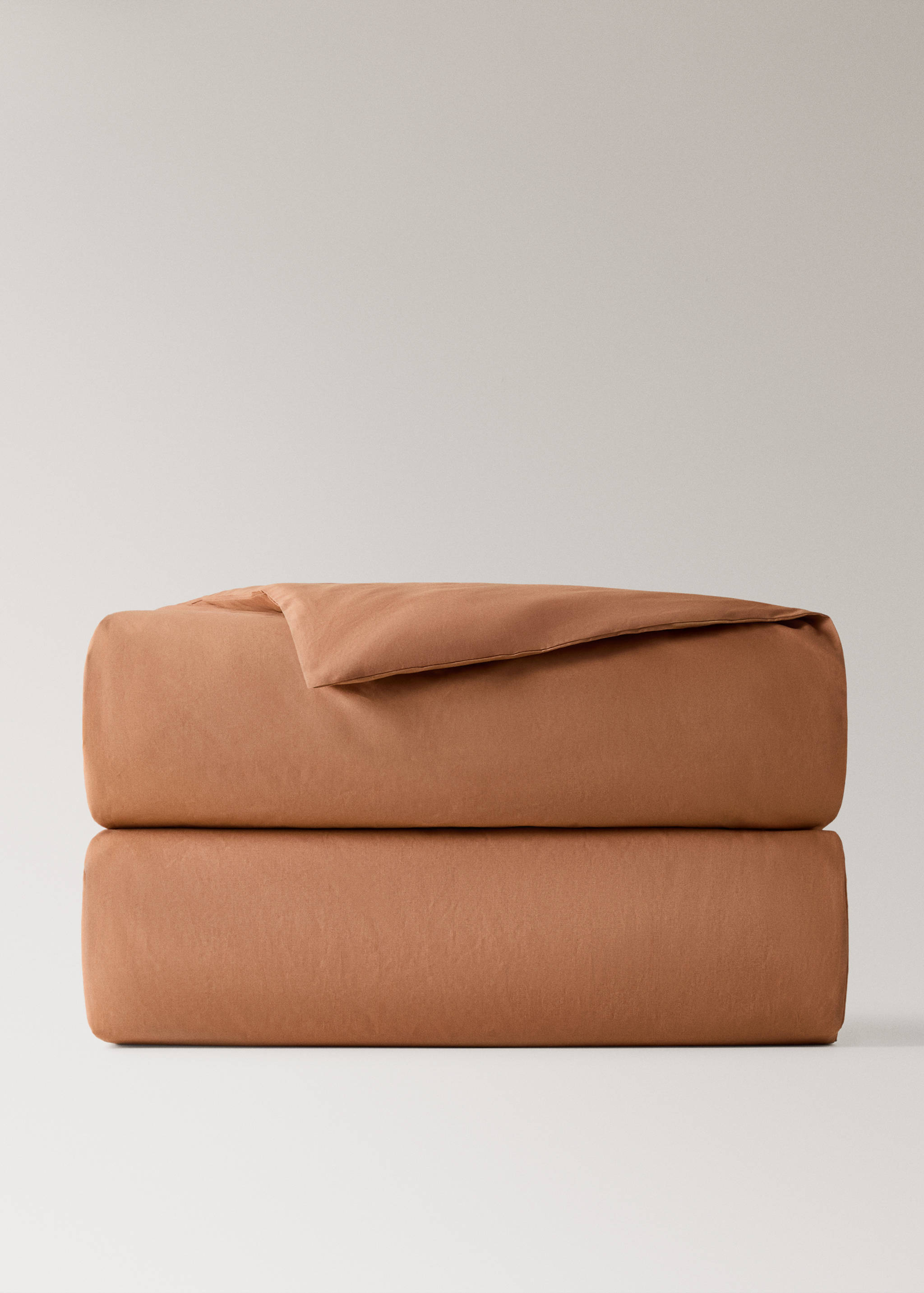 200-thread count percale cotton duvet cover for 90 cm bed - Article without model