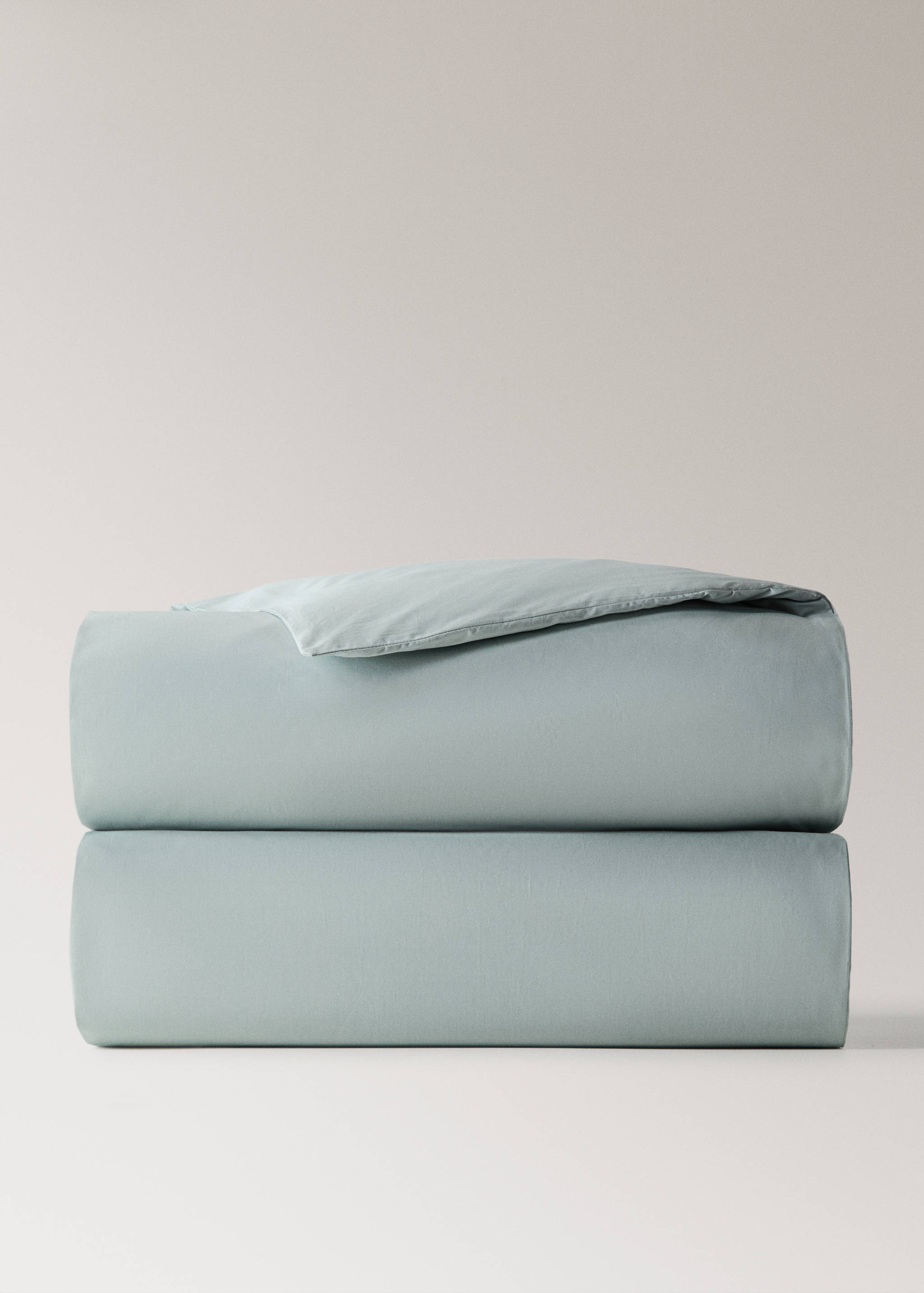 200-thread count percale cotton duvet cover for 90 cm bed - Article without model