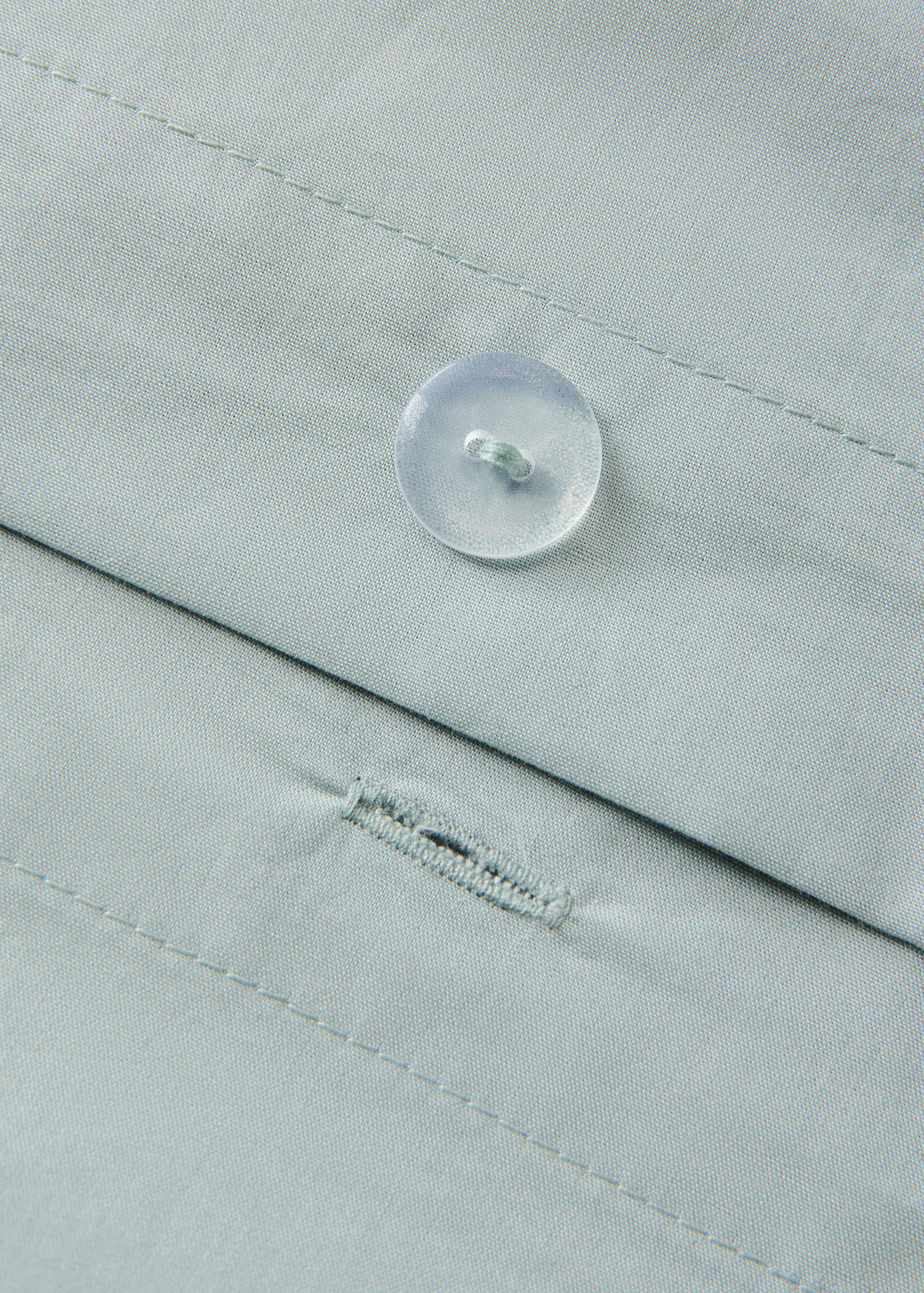 200-thread count percale cotton duvet cover for 135/140 cm bed - Details of the article 2