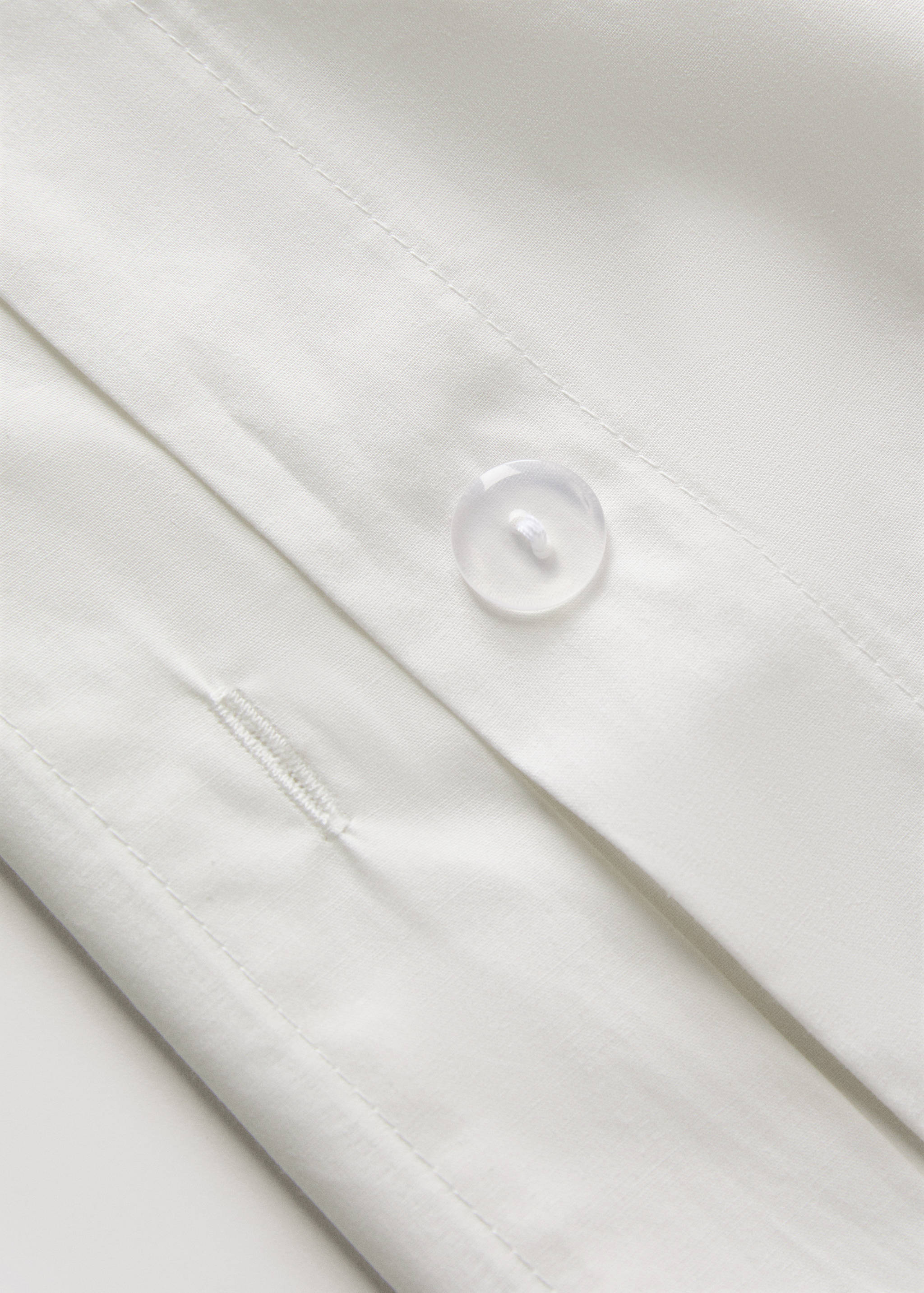 200-thread count percale cotton duvet cover for 180/200 cm bed - Details of the article 2