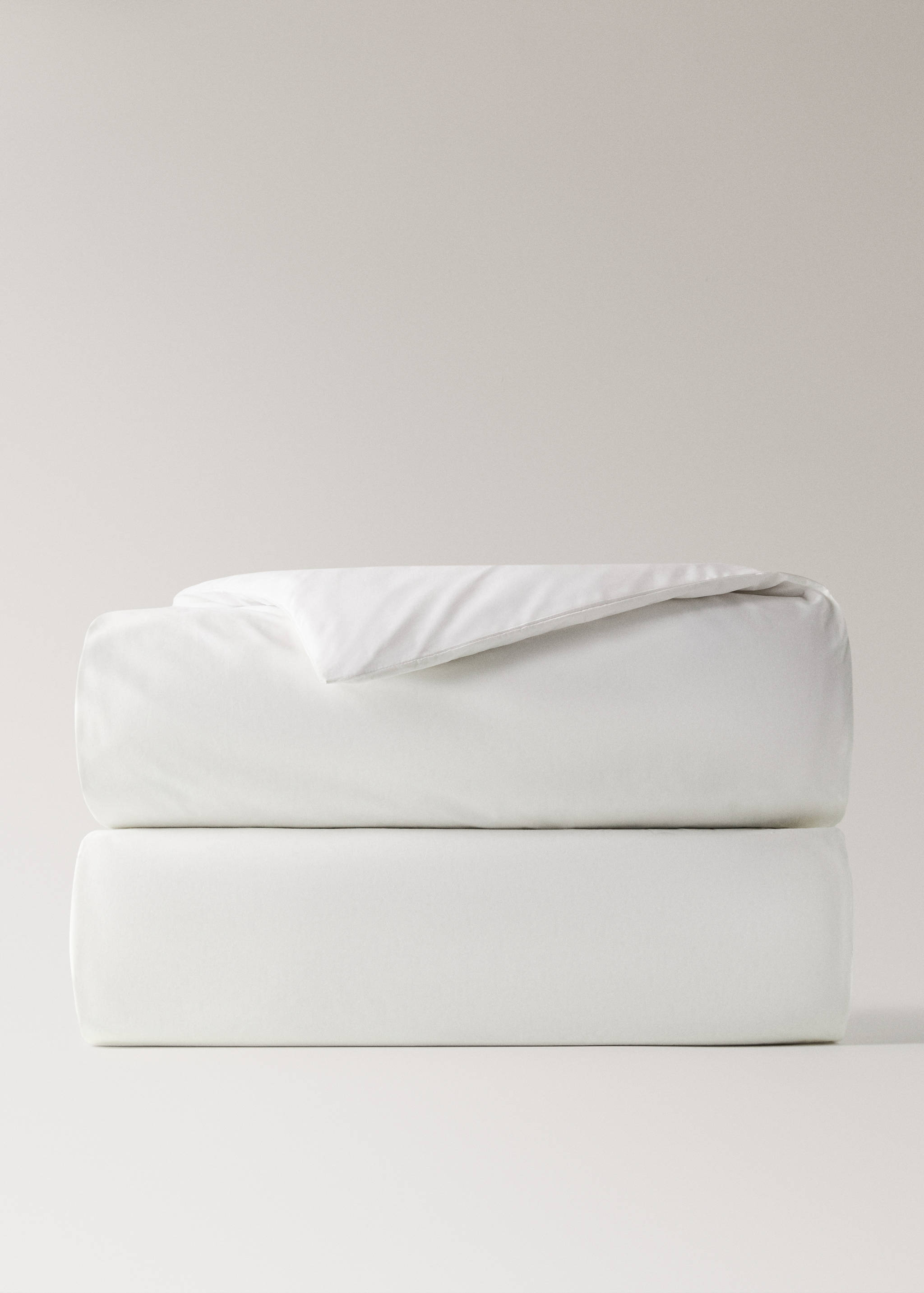 Housse de couette percale de coton 200 fils lit 200 cm - Article sans modèle