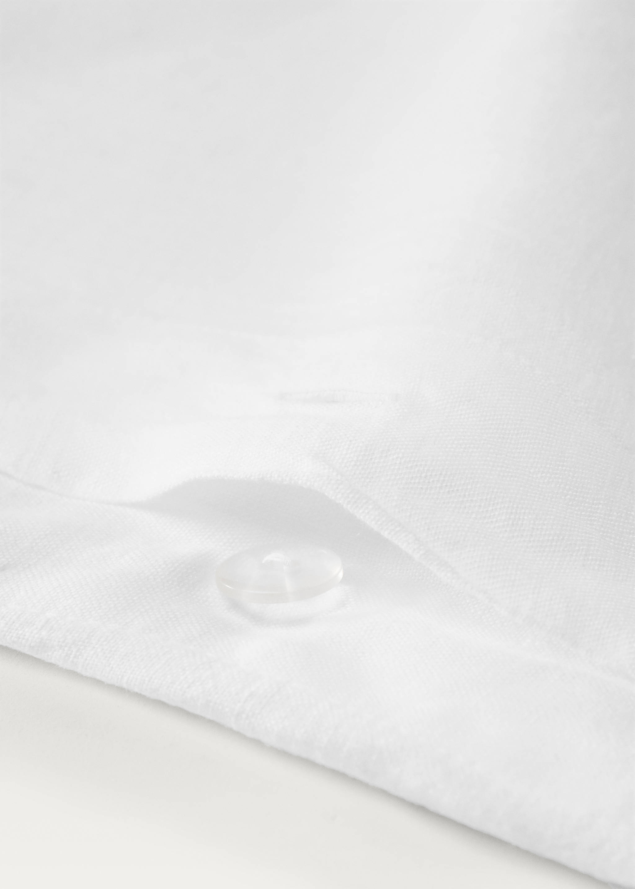Bettbezug aus gewaschenem Leinen für 90 cm Bett - Detail des Artikels 1