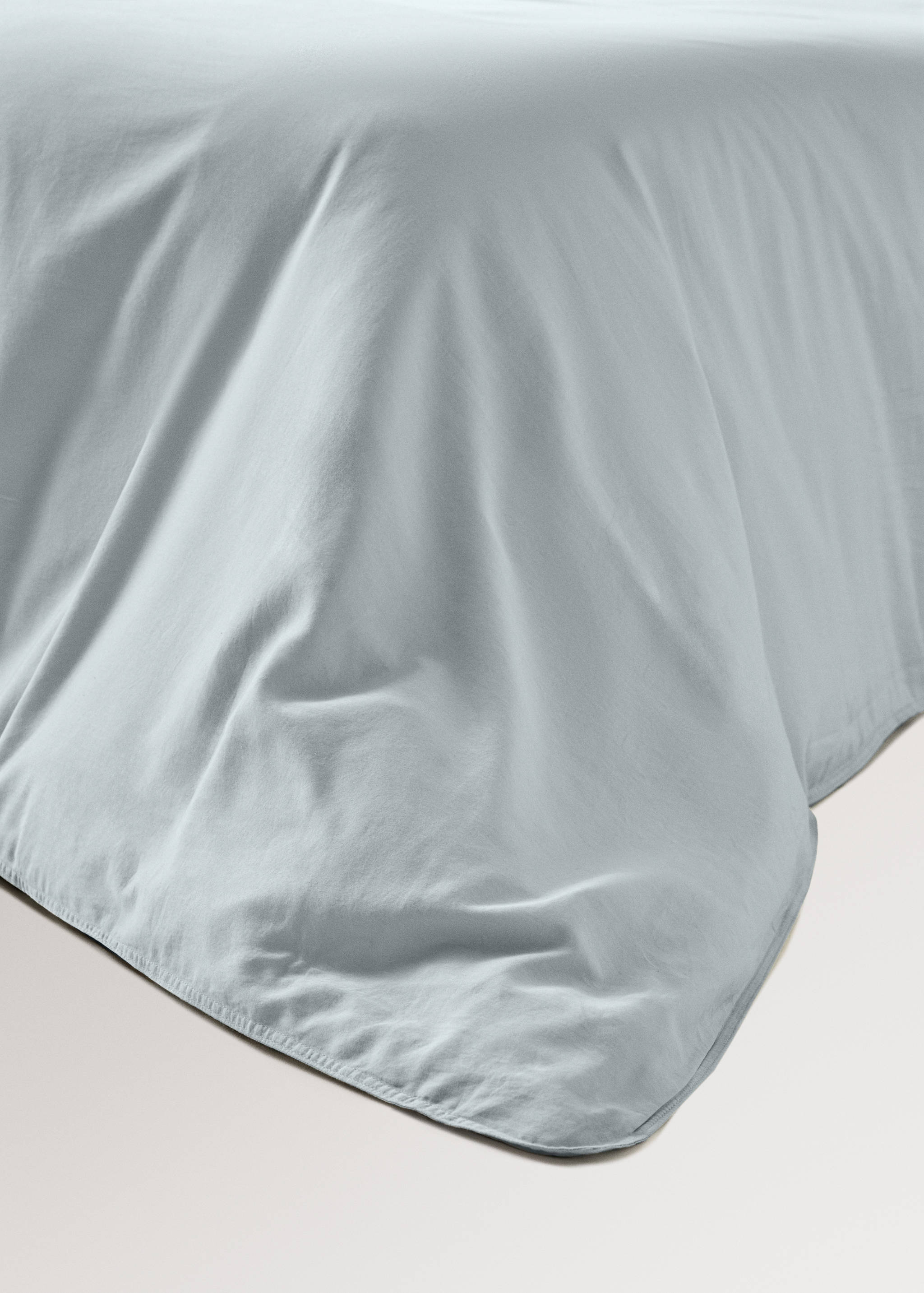 Double-stitched satin duvet cover for 90 cm bed - Details of the article 8