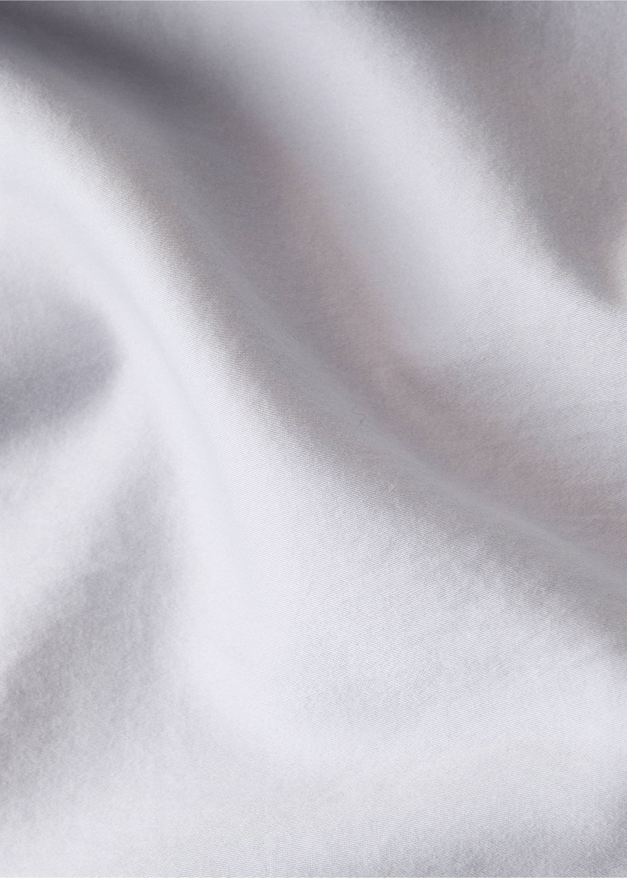 Double-stitched satin duvet cover for 150/160 cm bed - Details of the article 1, Light/Pastel Purple. Ref: 27002944-00.