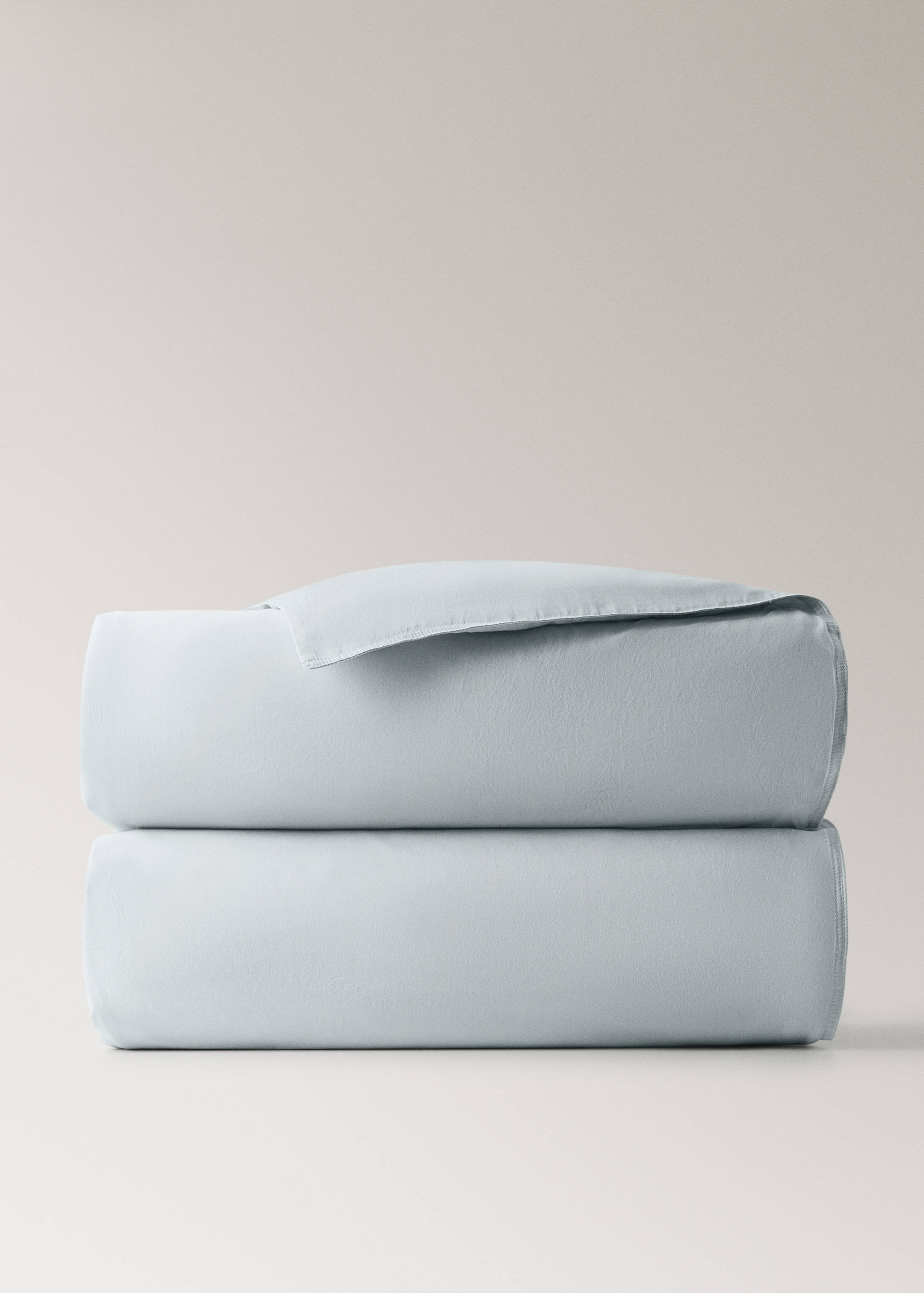 Double-stitched sateen duvet cover for 180/200-cm bed - Article without model