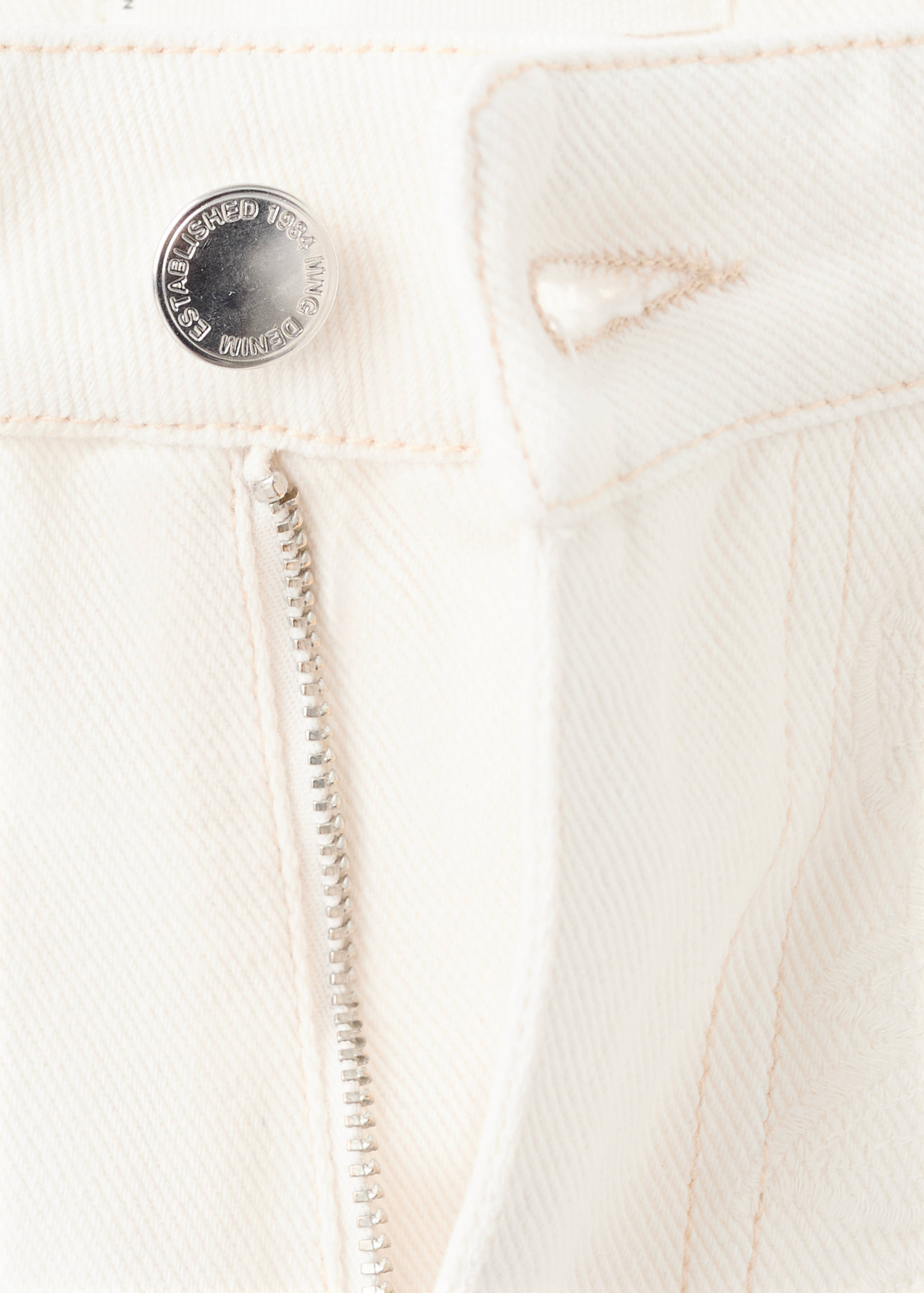 Wide leg mid-rise jeans - Details of the article 0