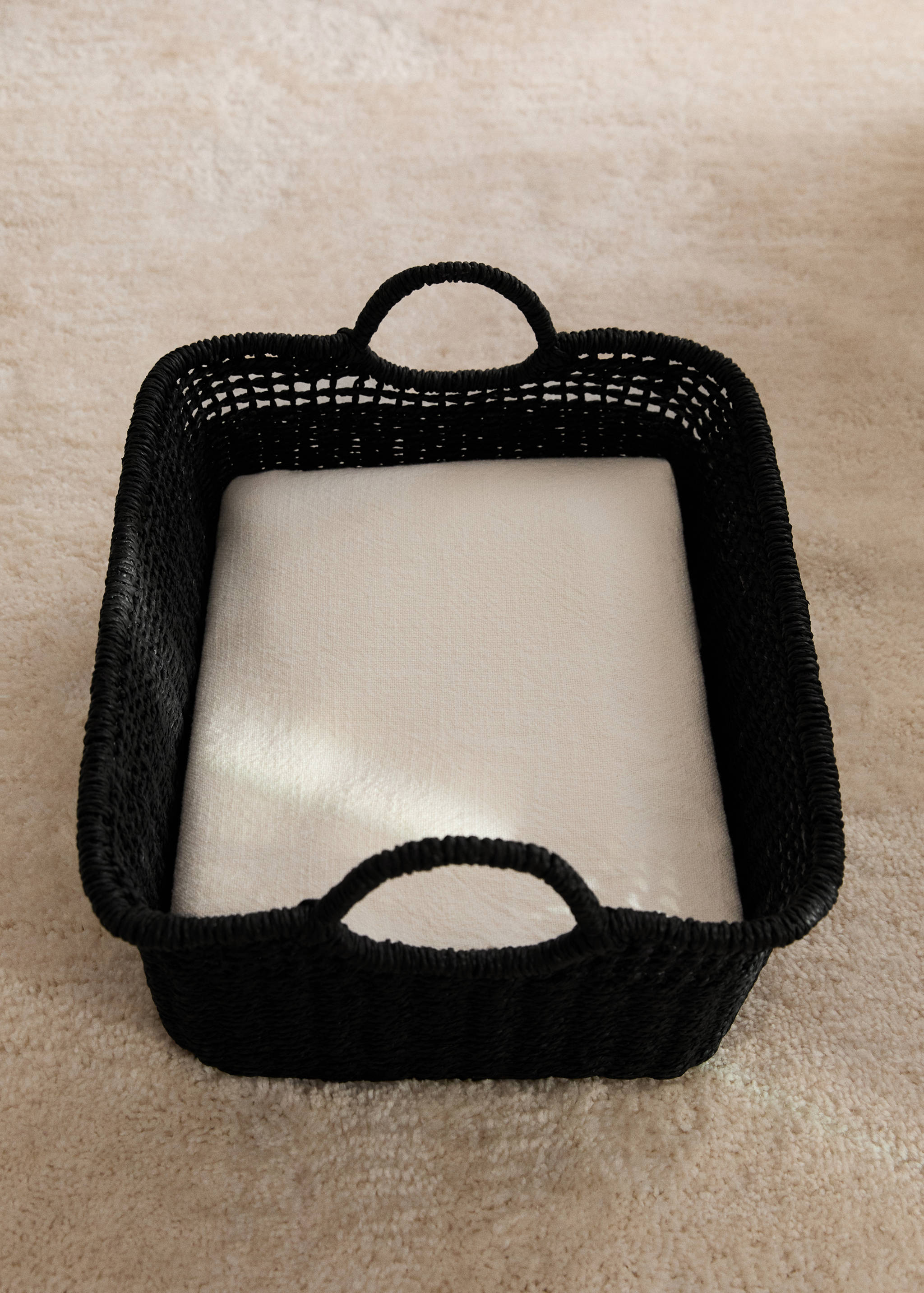 Two-handled paper basket - General plane