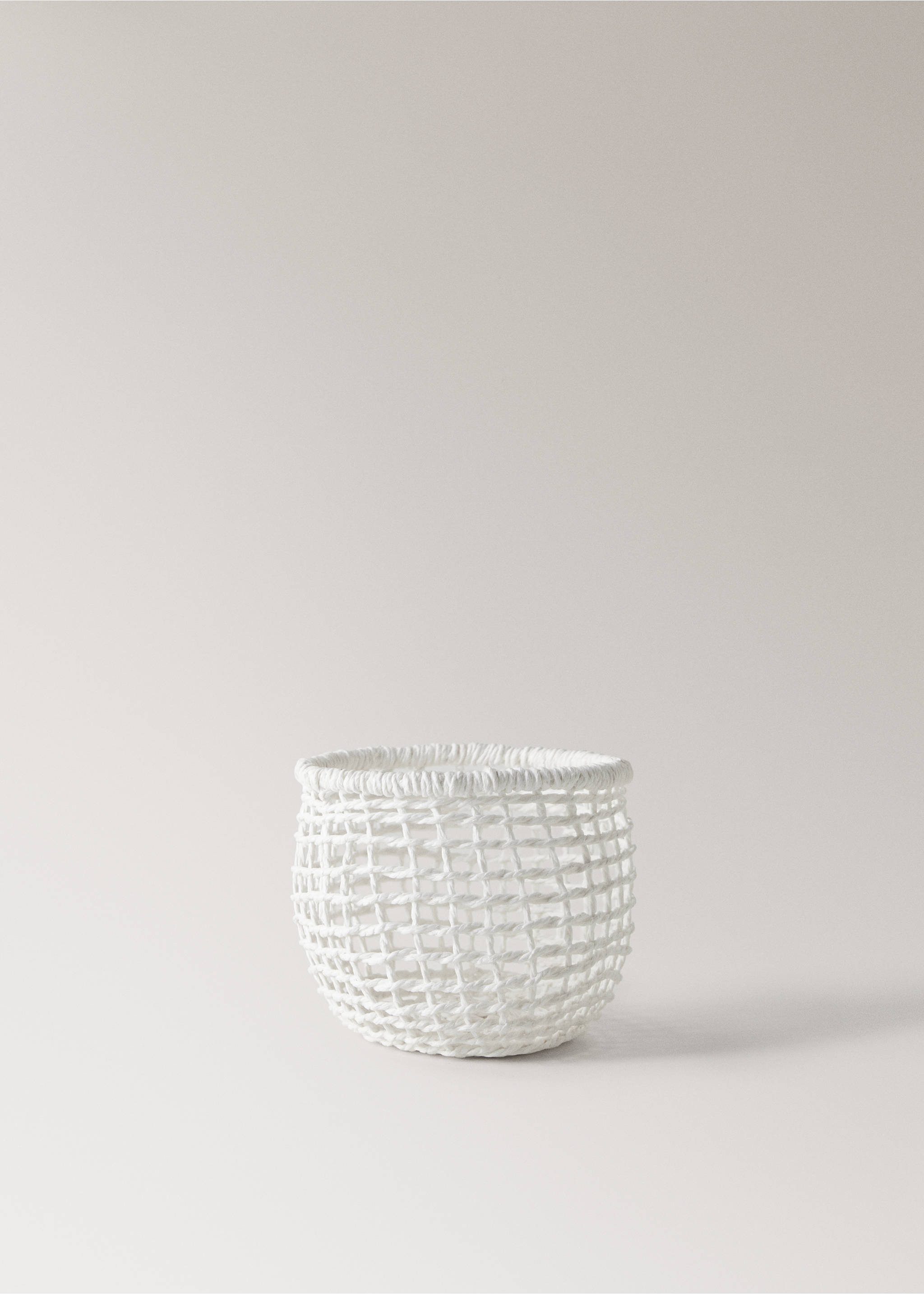 Toilet roll basket - Article without model, White. Ref: 27003295-00.