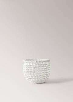 Toilet roll basket — White 5