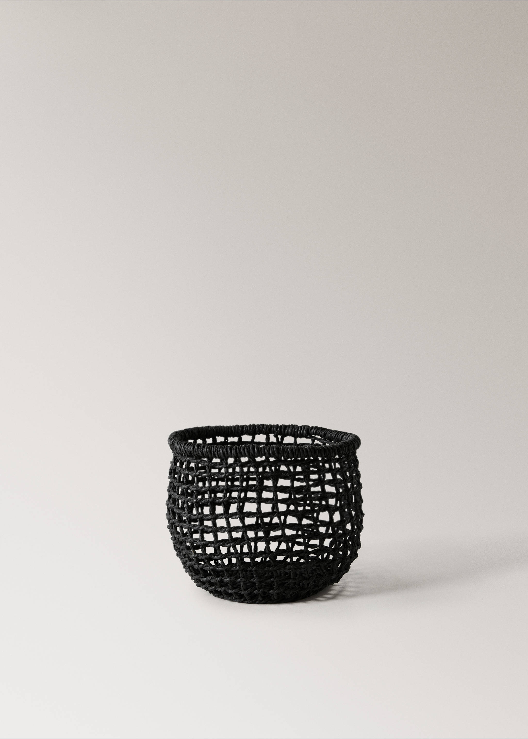 Toilet roll basket - Article without model, Black. Ref: 27003295-00.