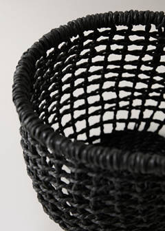 Toilet roll basket — Black 2