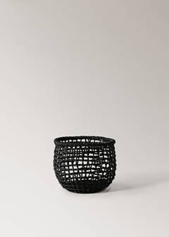 Toilet roll basket — Black 5