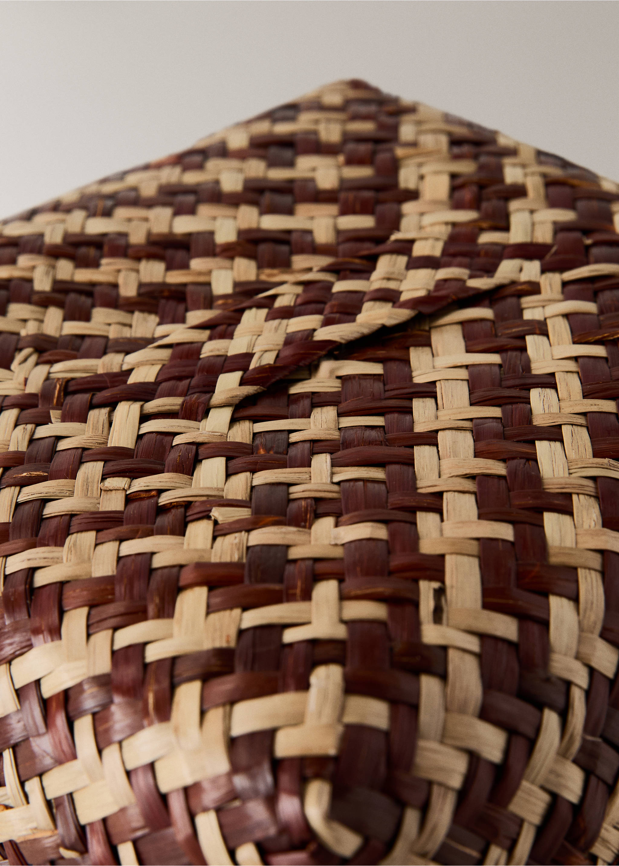 Medium storage basket colour - Details of the article 1, Chocolate. Ref: 27003297-00.