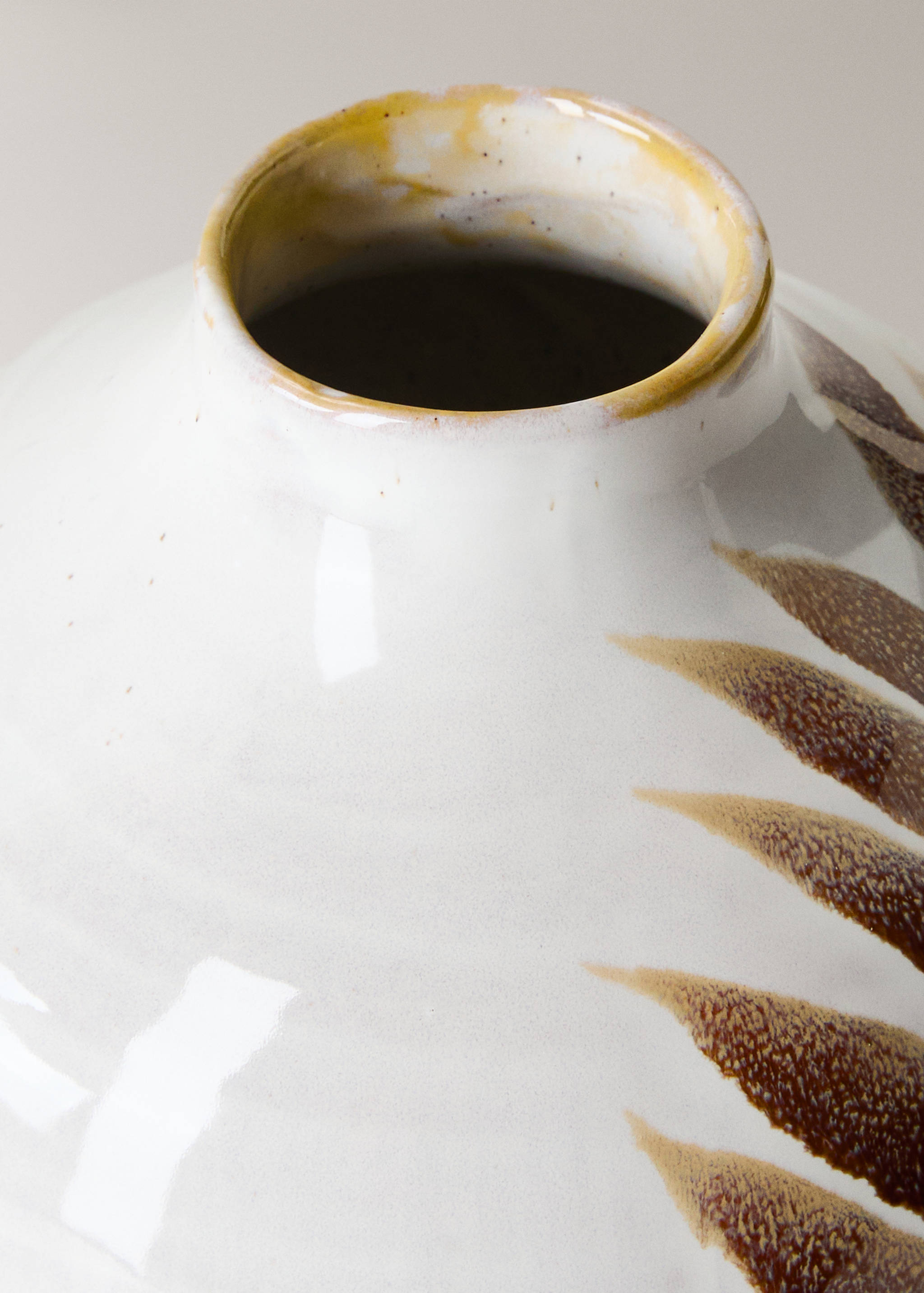 Dekorative Steingutvase - Detail des Artikels 1