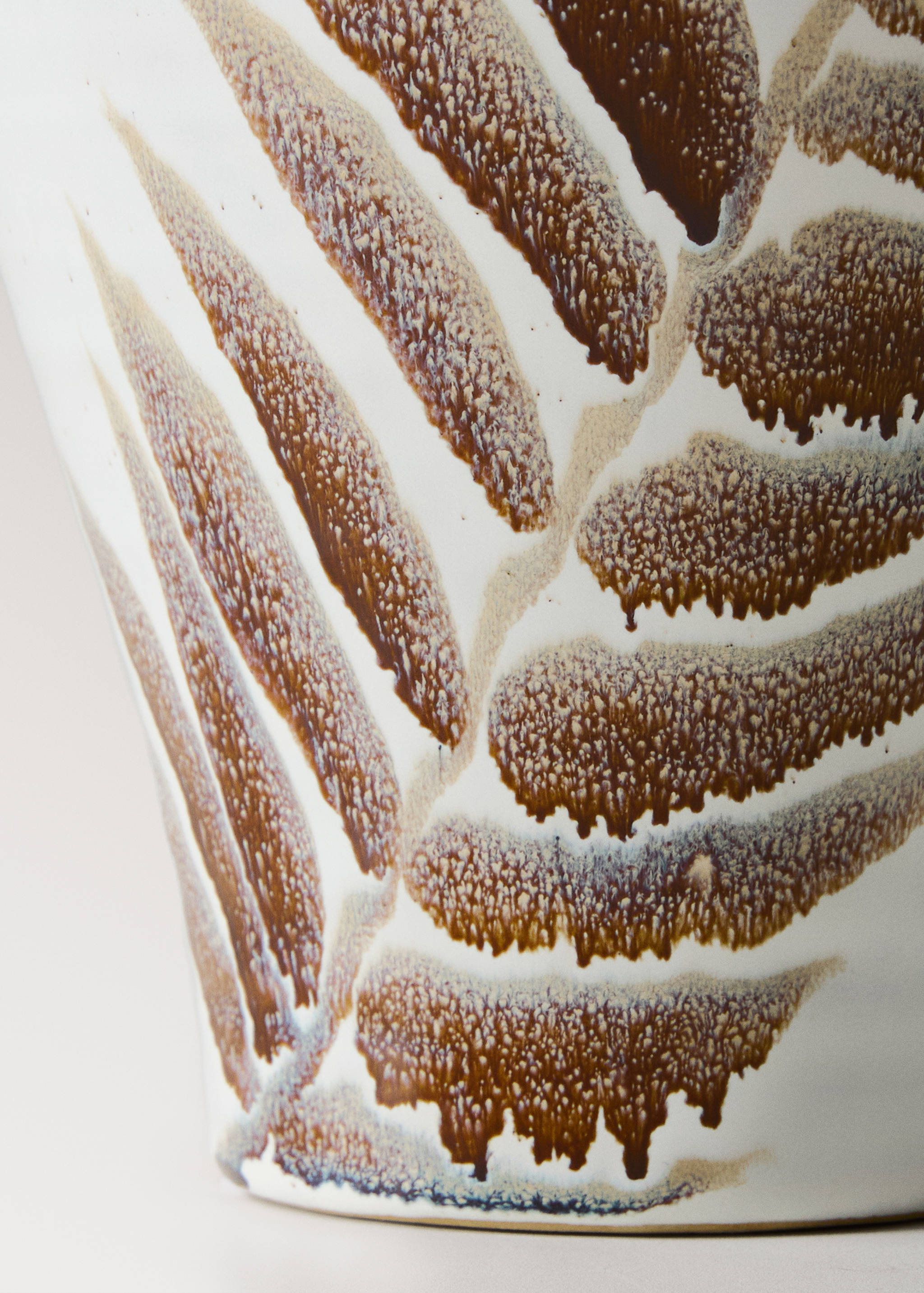 Dekorative Steingutvase - Detail des Artikels 2