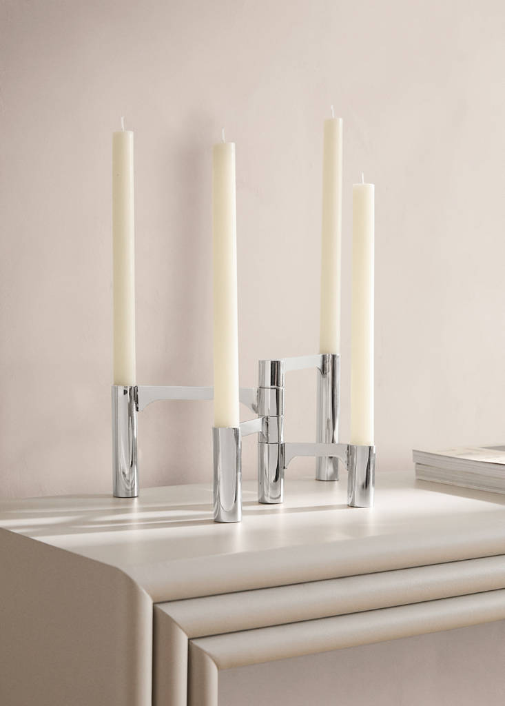 Candelabro aluminio multiple