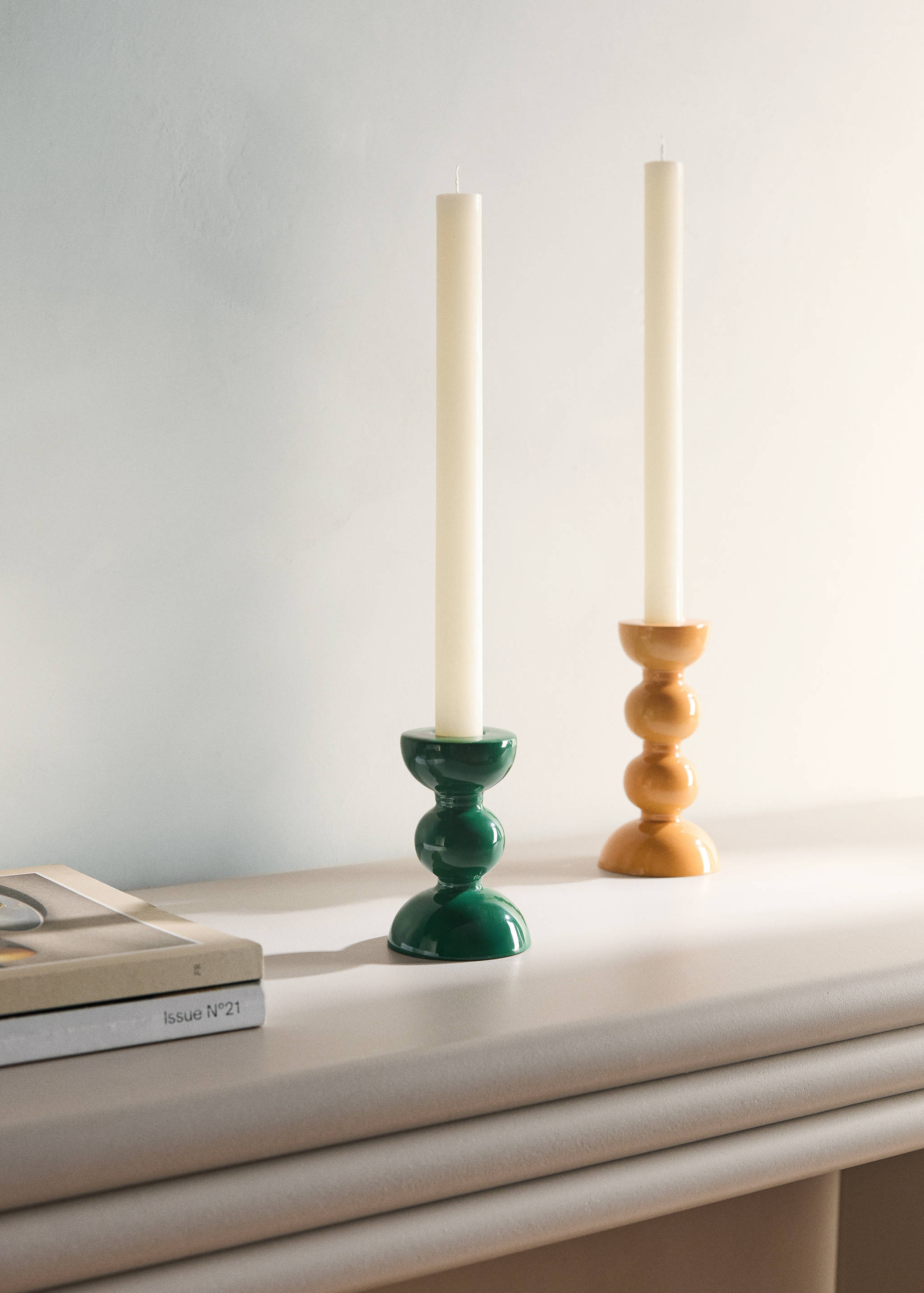 Metal low-colour candelabra - General plane