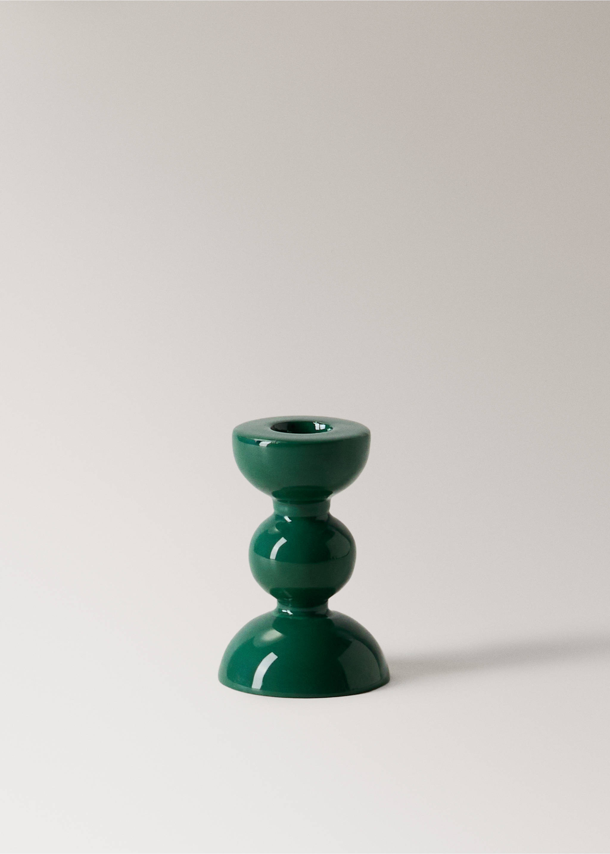 Metal low-colour candelabra - Article without model, Light/Pastel Grey. Ref: 27003318-00.