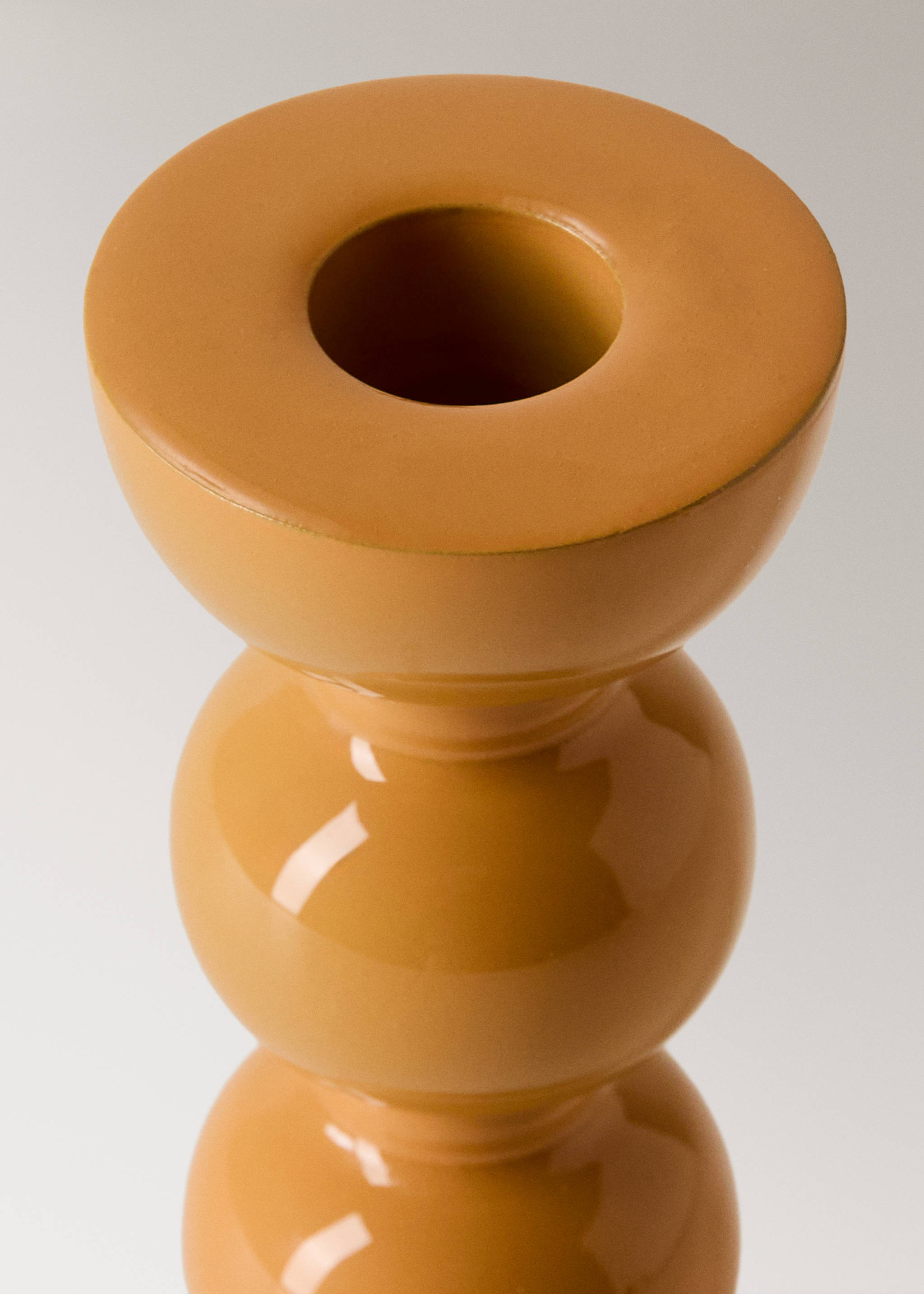 Medium metal candle holder - Details of the article 1