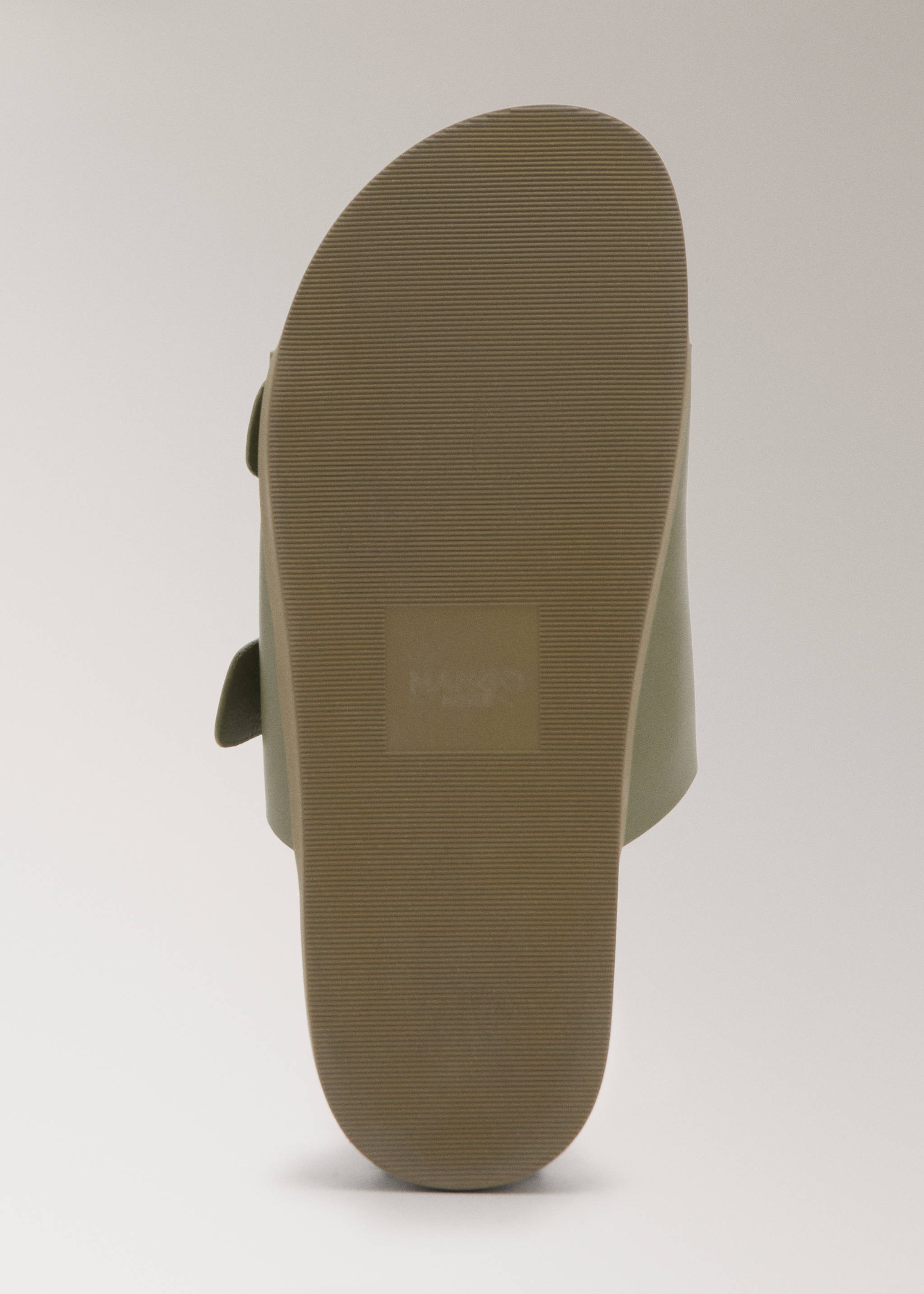 Double buckle leather sandals - Details of the article 3