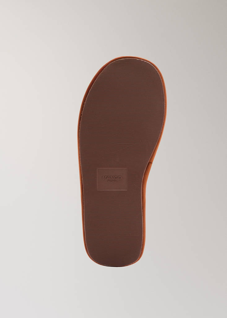 Satin trainers with contrast piping — Brown