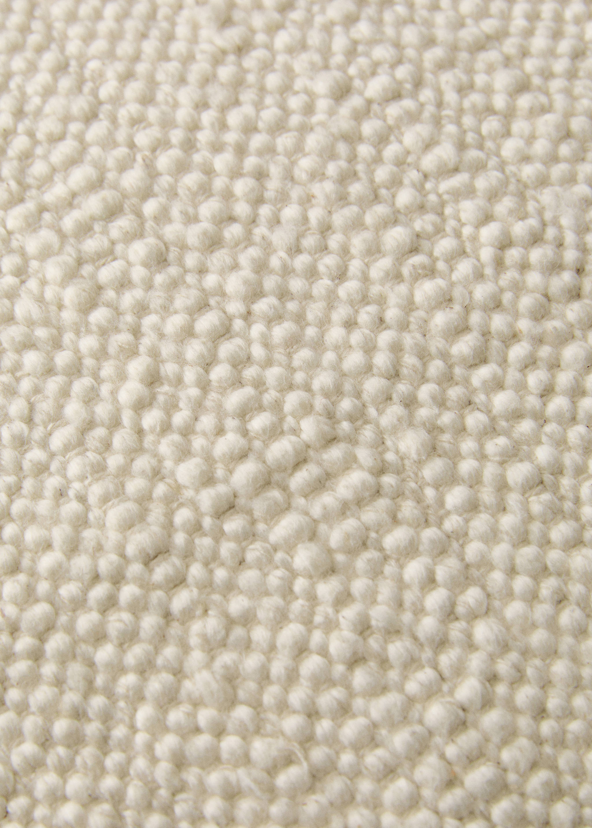 Фактурний бавовняний чохол для декоративної подушки з окантовкою, 40x60 см - Детальніше про товар 3