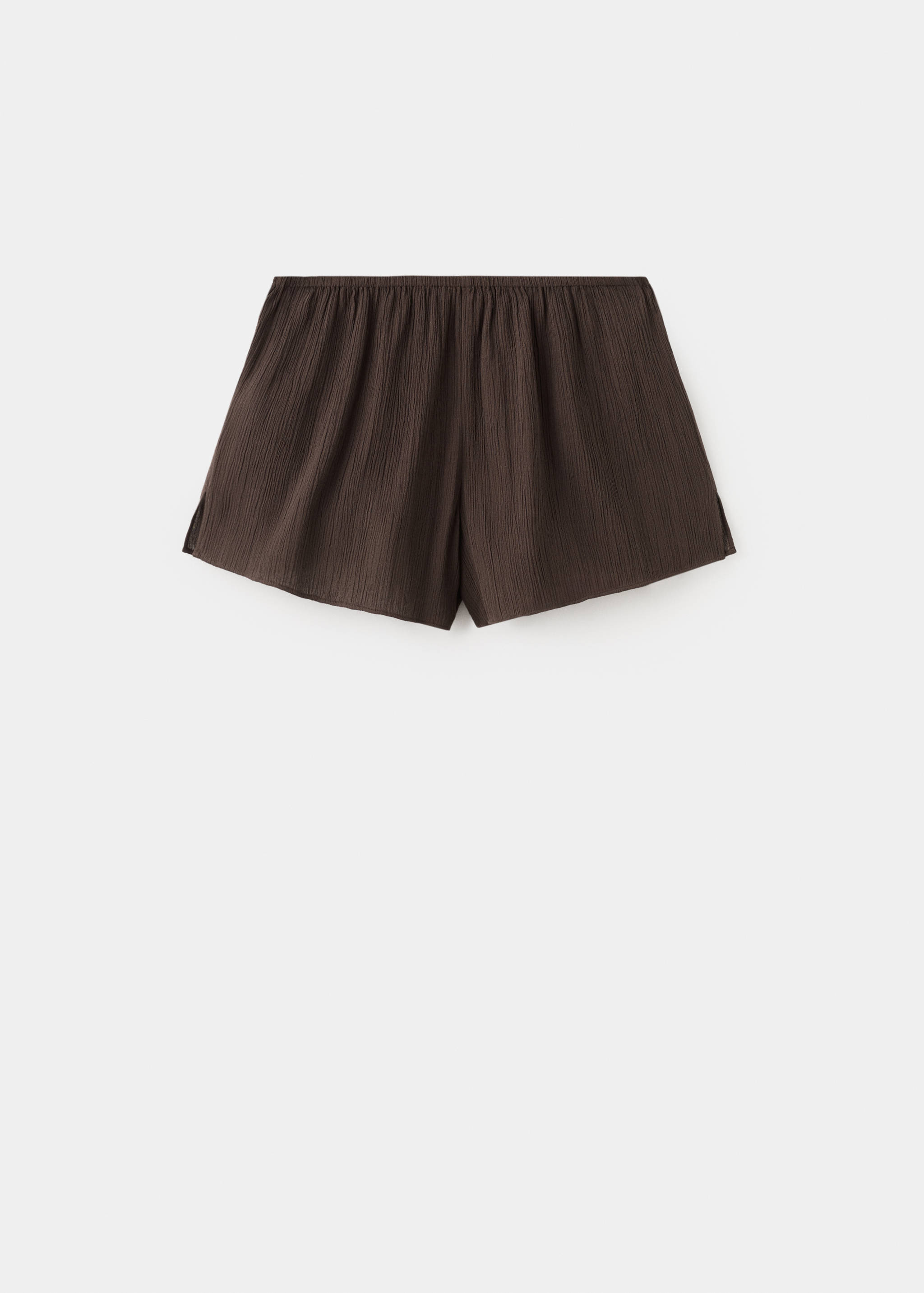 Fluid cotton gauze short - Article without model