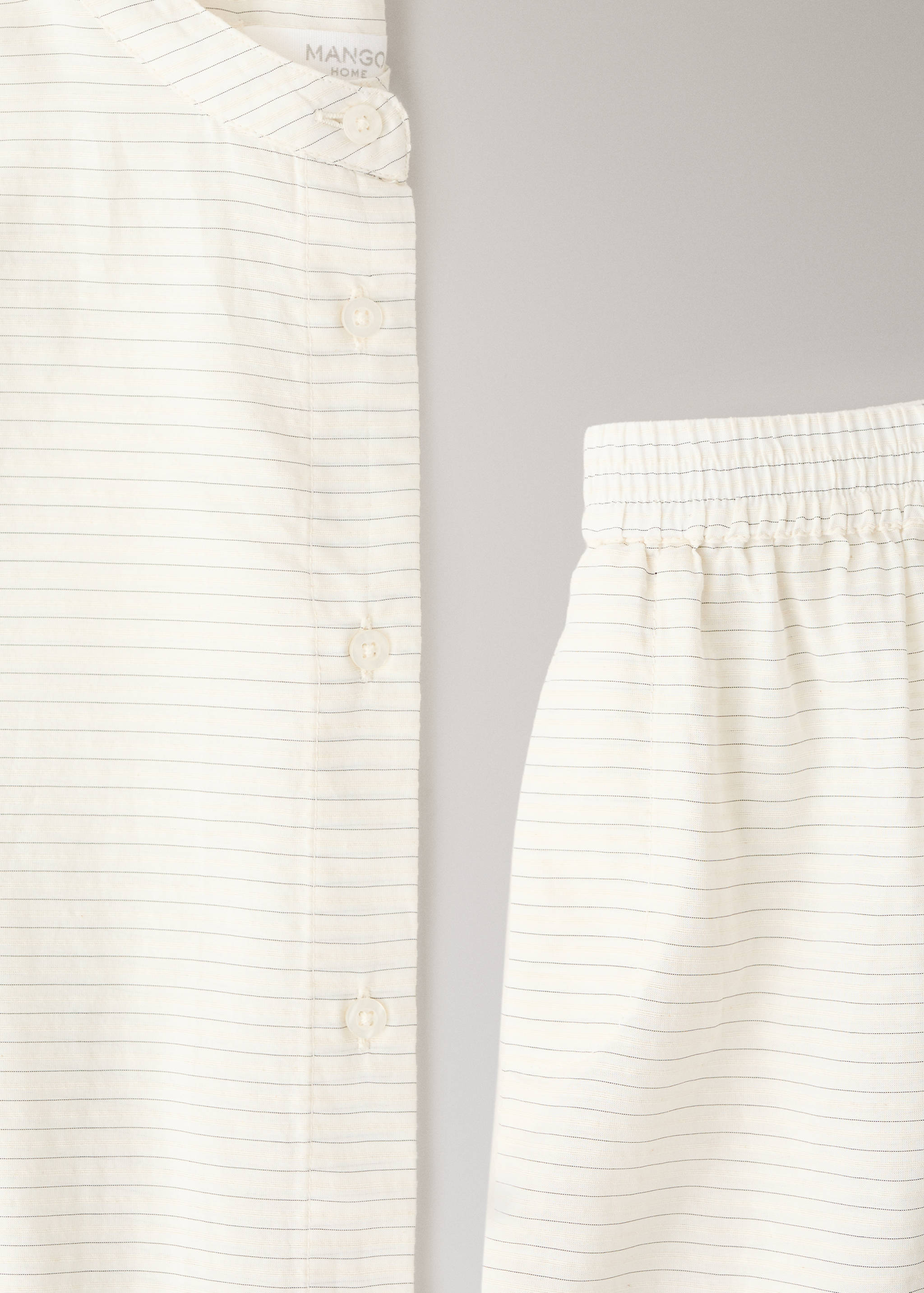 Shorts pijama ratlles - Detall de l'article 0