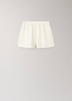 Striped pyjama shorts — White 6