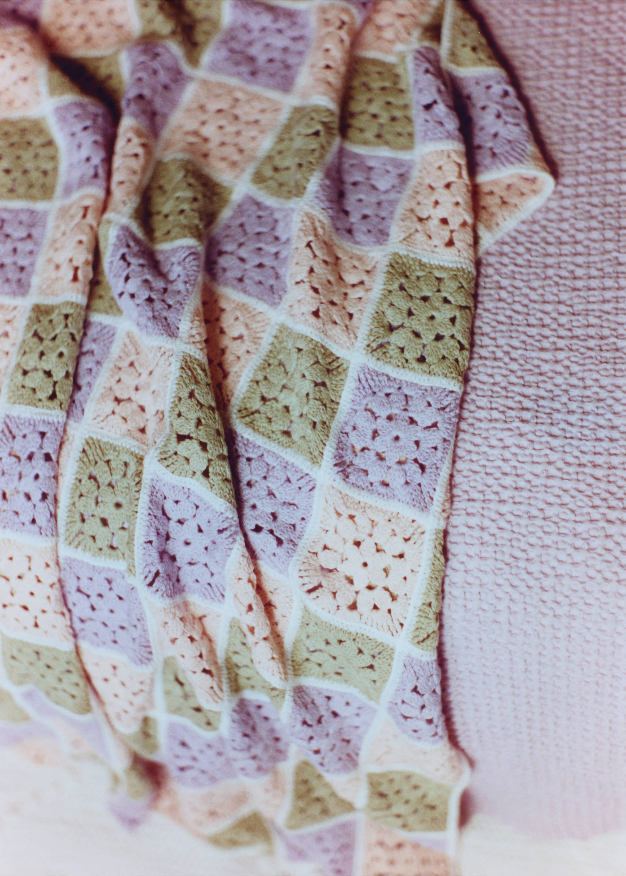 Manta infantil algodón crochet - Detalle del artículo 6, Lila. Ref: 27003334-00.