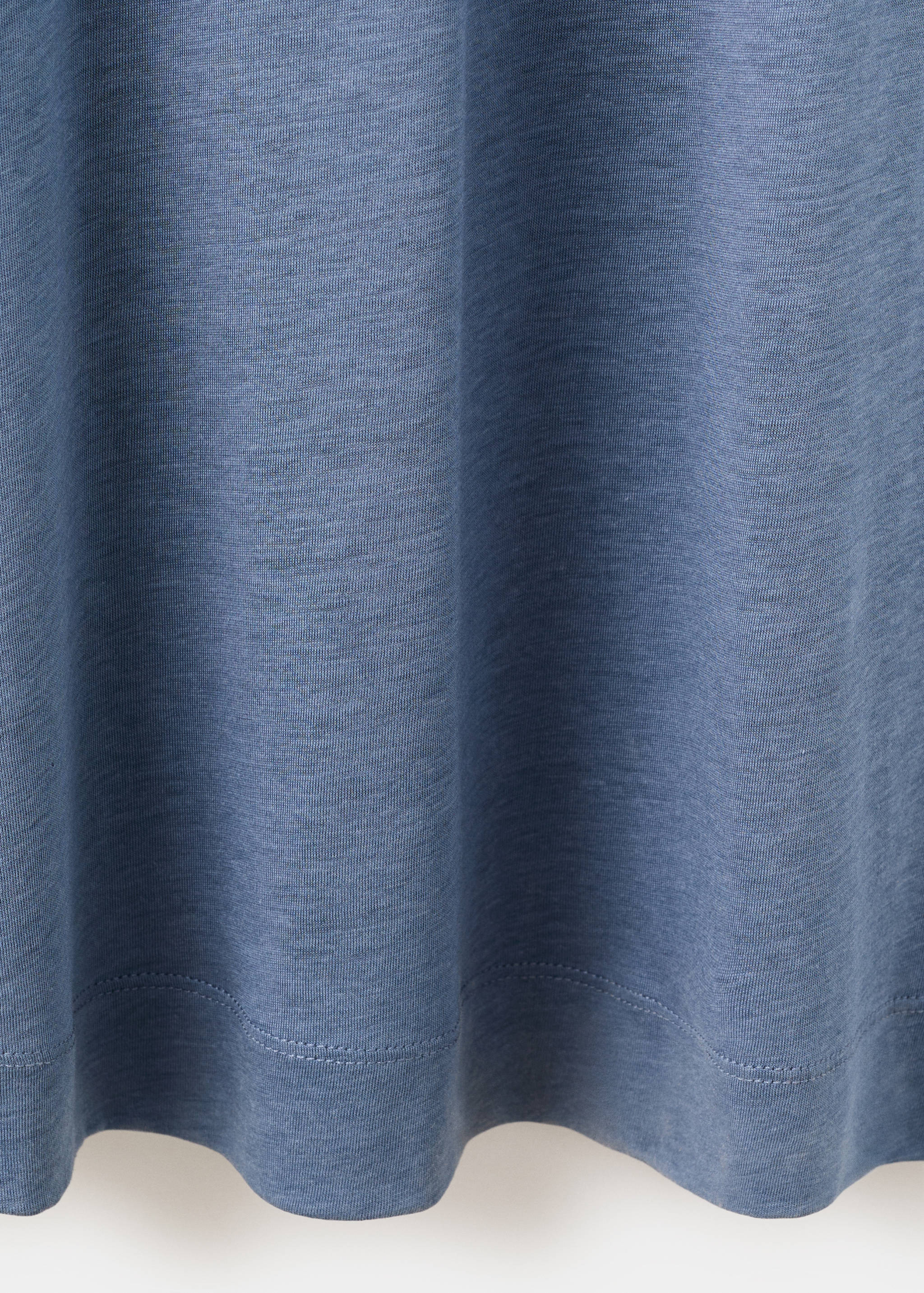 Lace nightdress with back scoop neckline - Details of the article 0