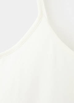 Light cotton nightdress — Ivory White 10