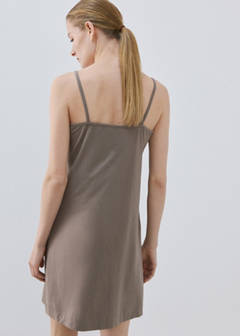 Light cotton nightdress — Medium Brown 3