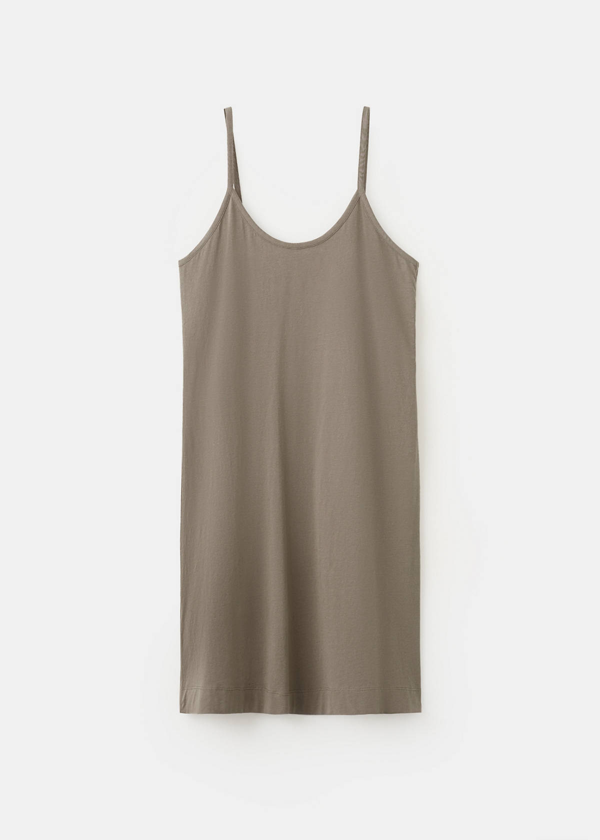 Light cotton nightdress — Medium Brown