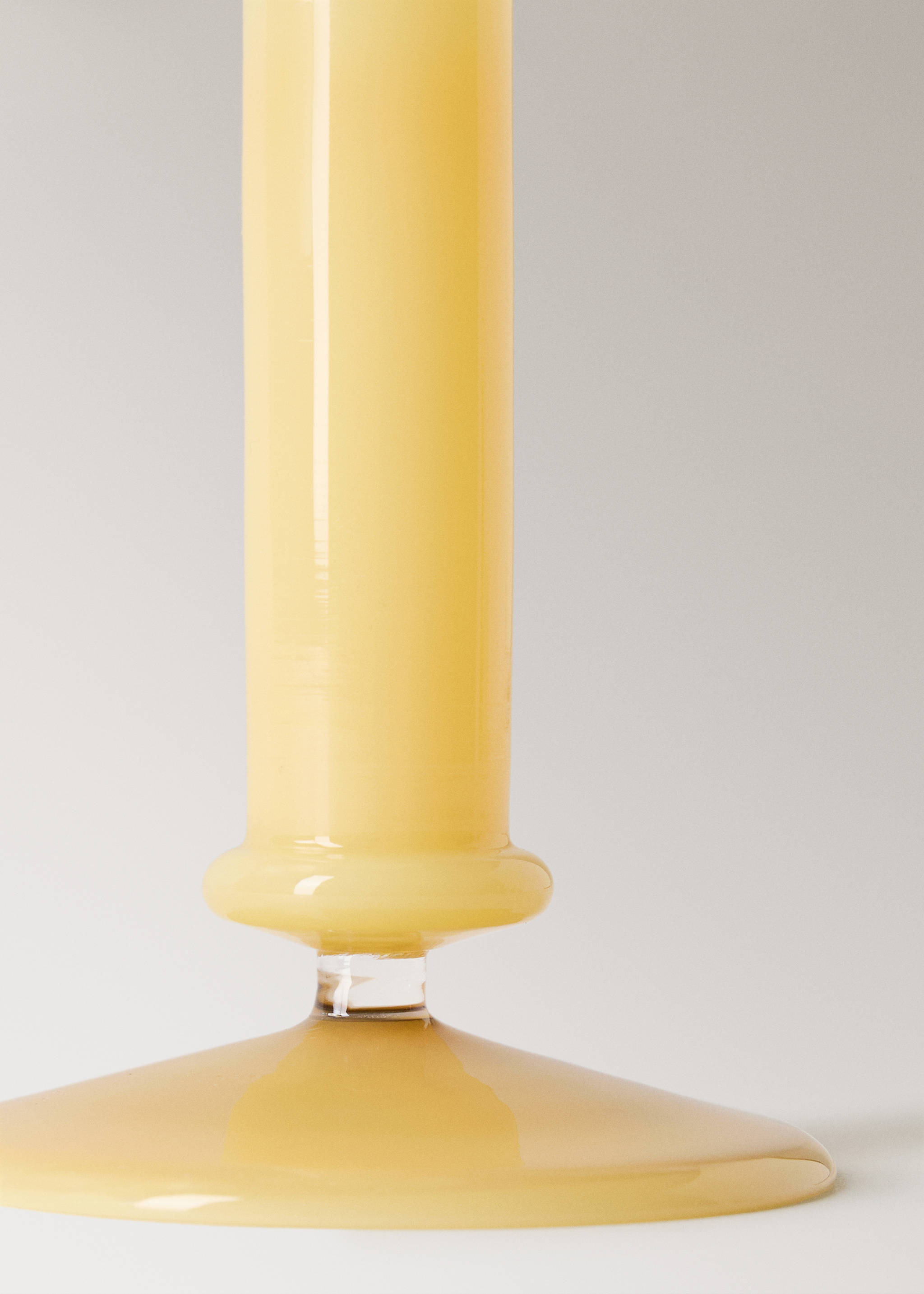 Medium coloured borosilicate candelabrum - Details of the article 2