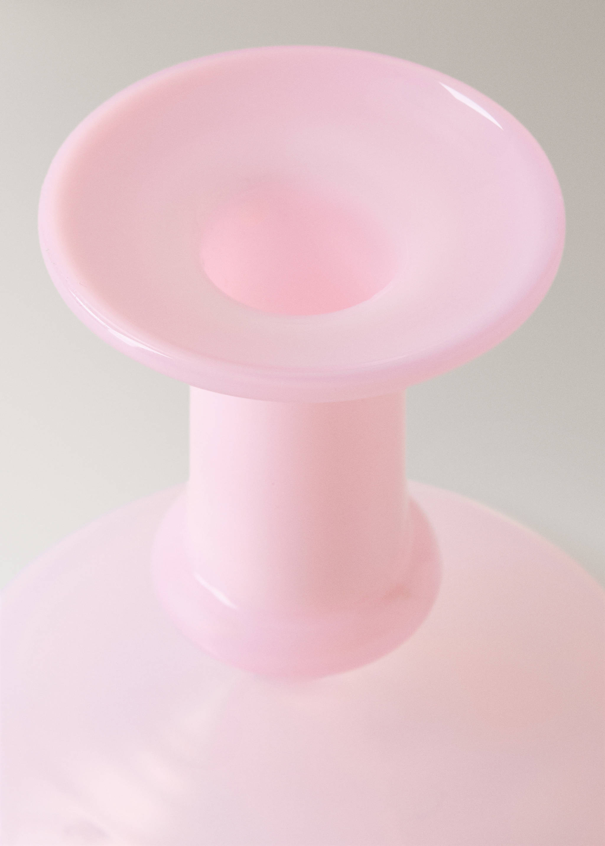 Small coloured borosilicate candelabrum - Details of the article 1