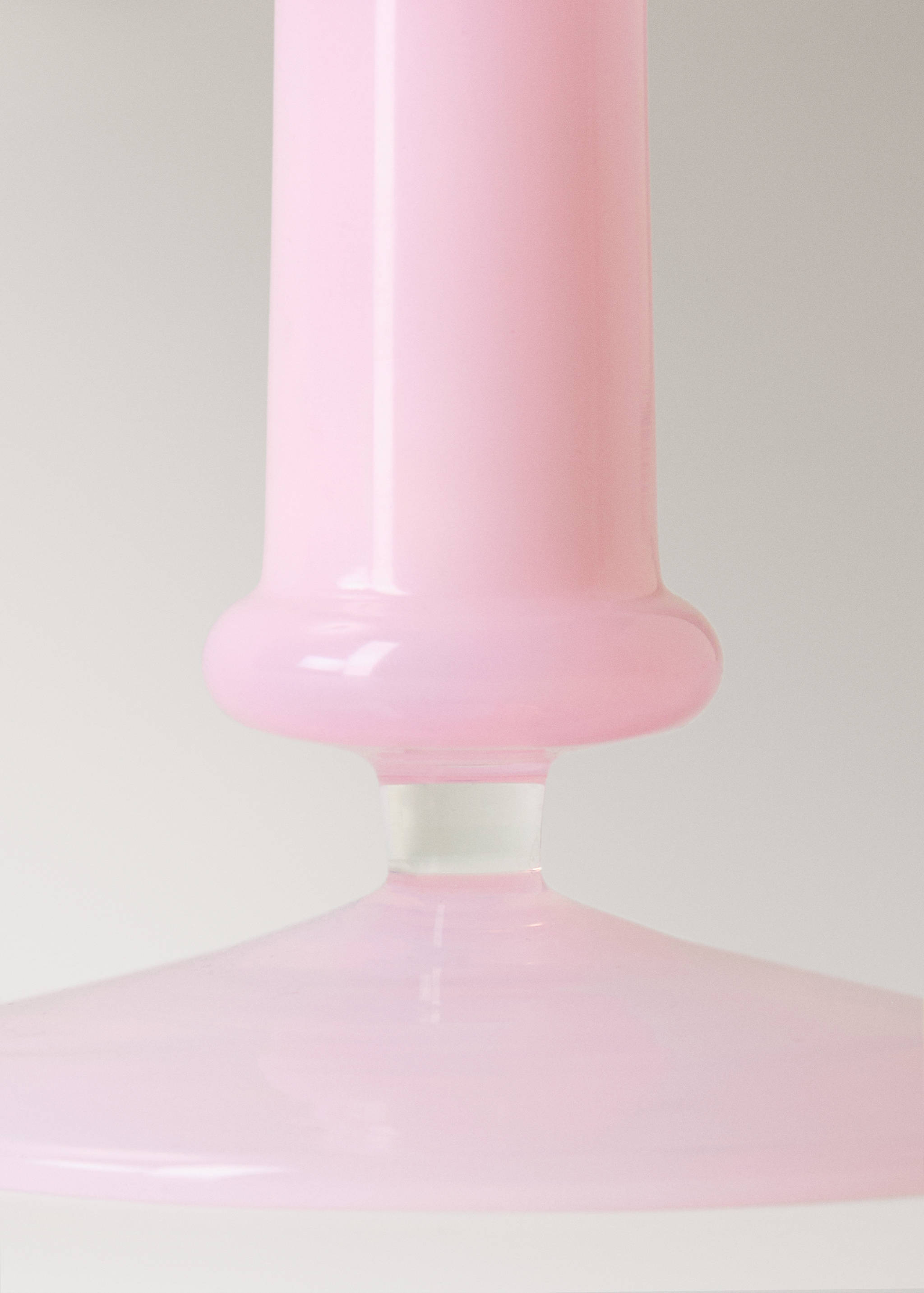 Small coloured borosilicate candelabrum - Details of the article 2